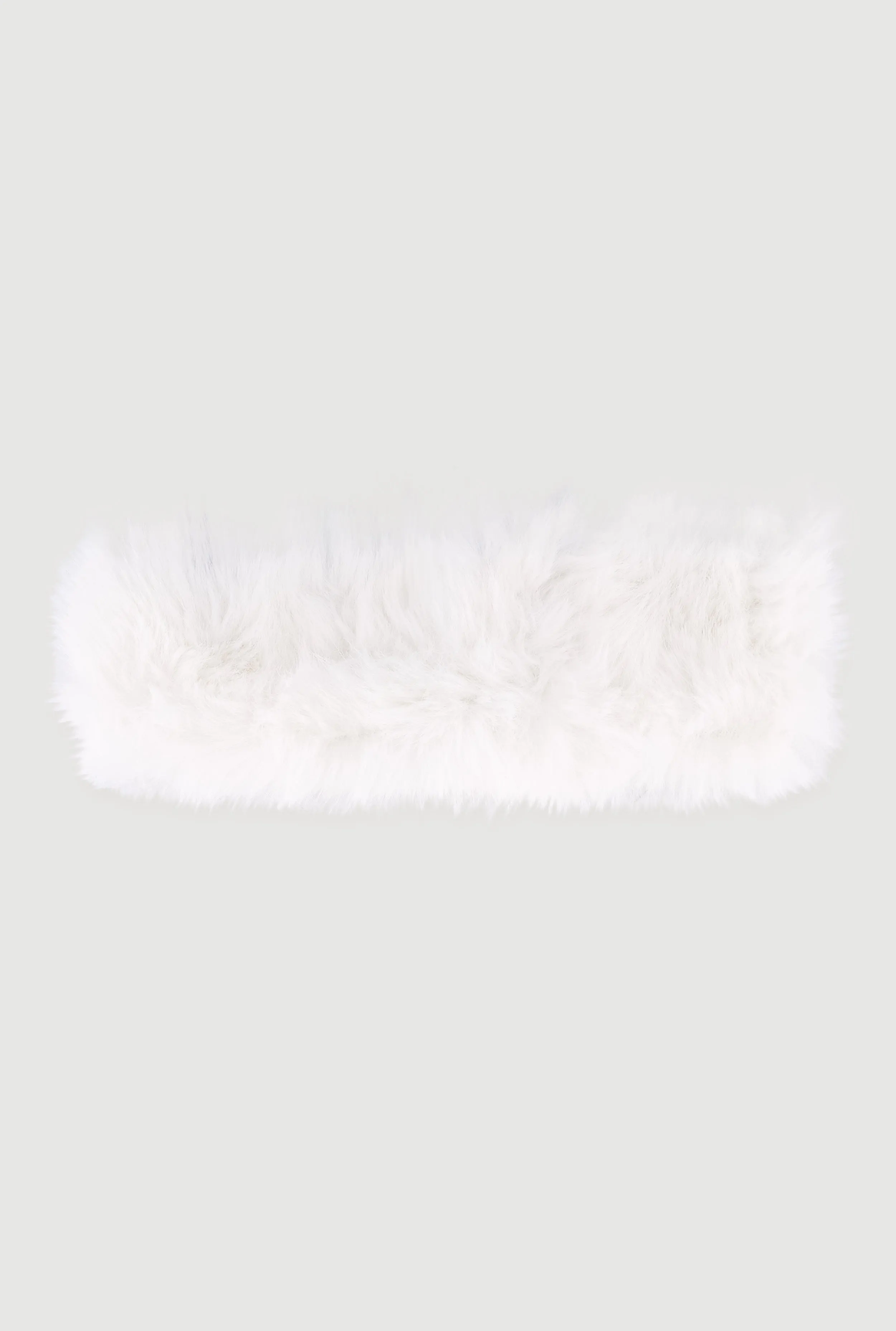 Solid Faux Fur Headband sold by Rainbow