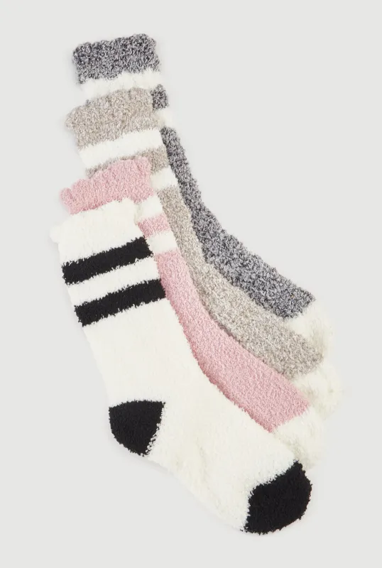 Cozy Crew Socks 4 Pairs sold by Rainbow