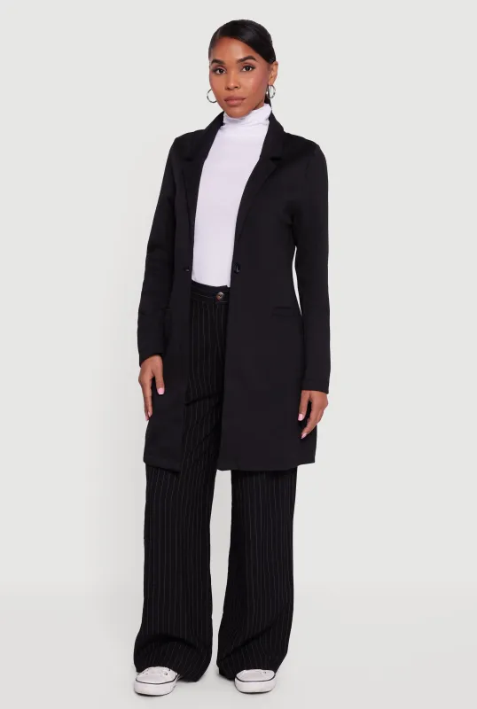 Stylish Collared Button Front Jacket sold by Rainbow