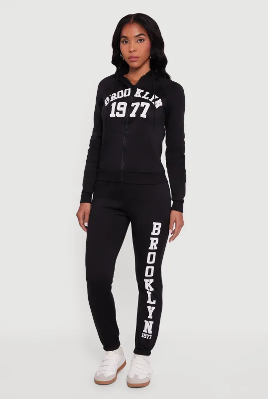 Brooklyn 1977 Fleece Sweatpants sold by Rainbow