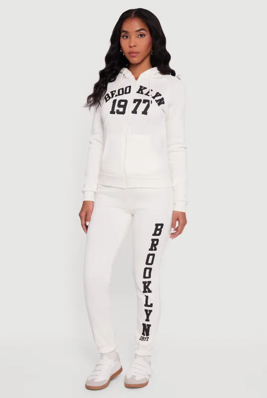 Brooklyn 1977 Fleece Sweatpants sold by Rainbow