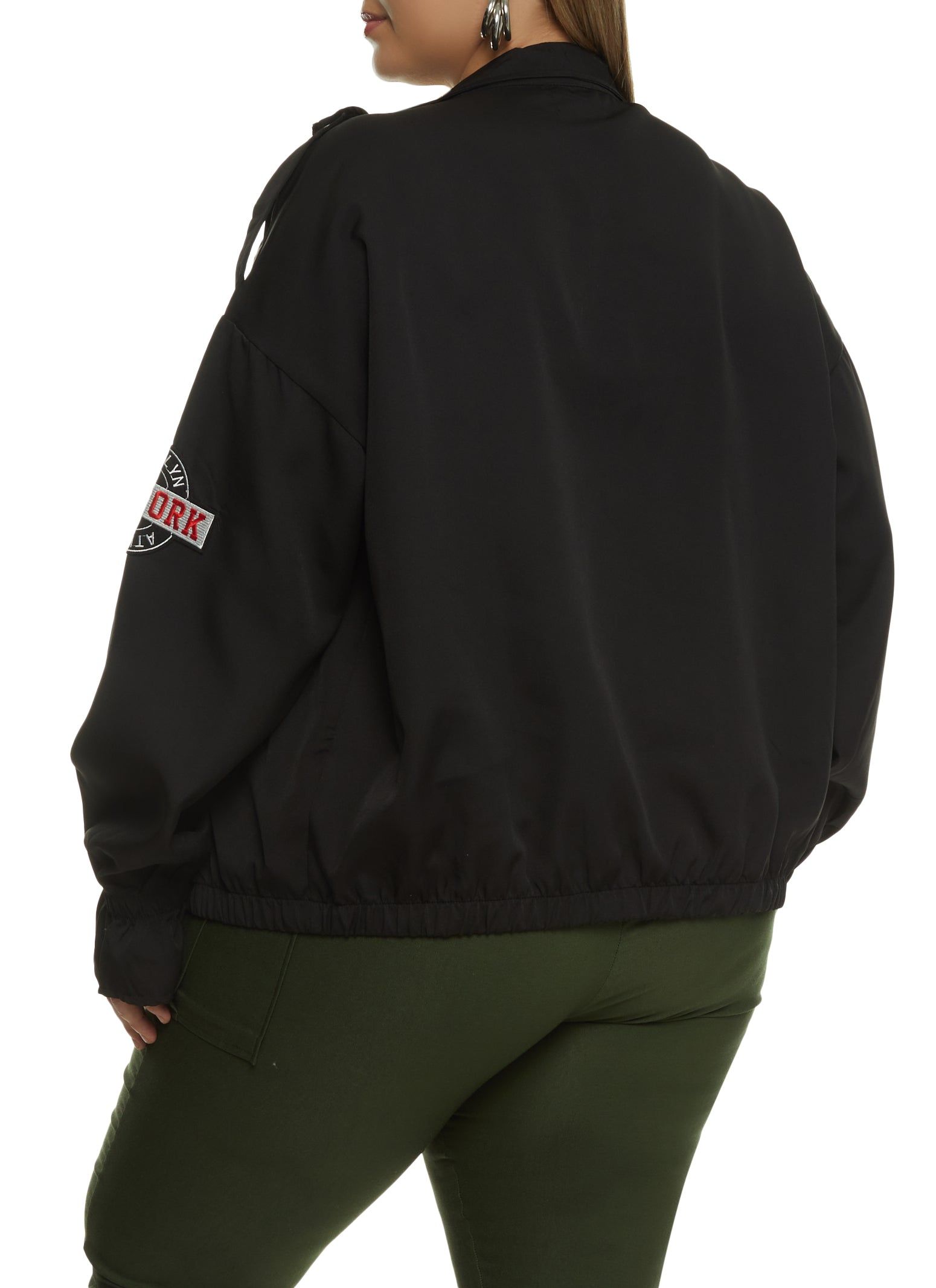 Plus Size 1967 New York Patch Graphic Jacket sold by Rainbow product image thumbnail 2