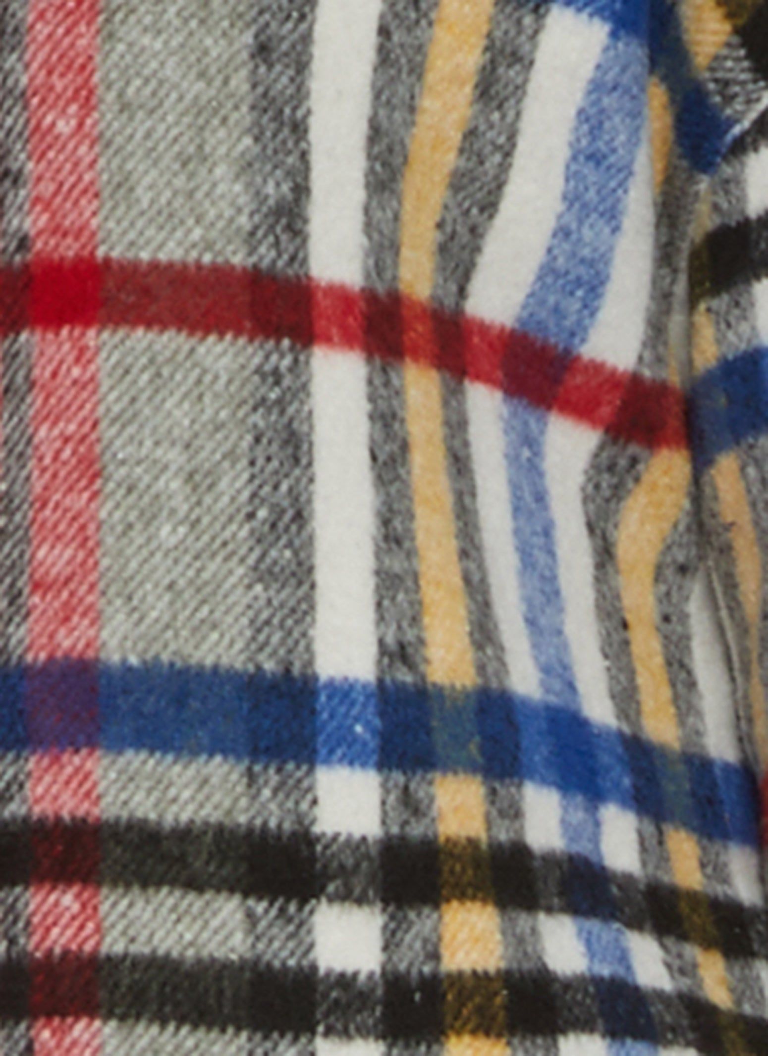 Plaid Sherpa Lined Hooded Shacket sold by Rainbow product image thumbnail 4