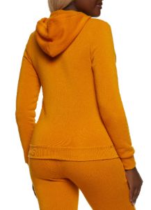 Solid Fleece Zip Front Hooded Sweatshirt sold by Rainbow