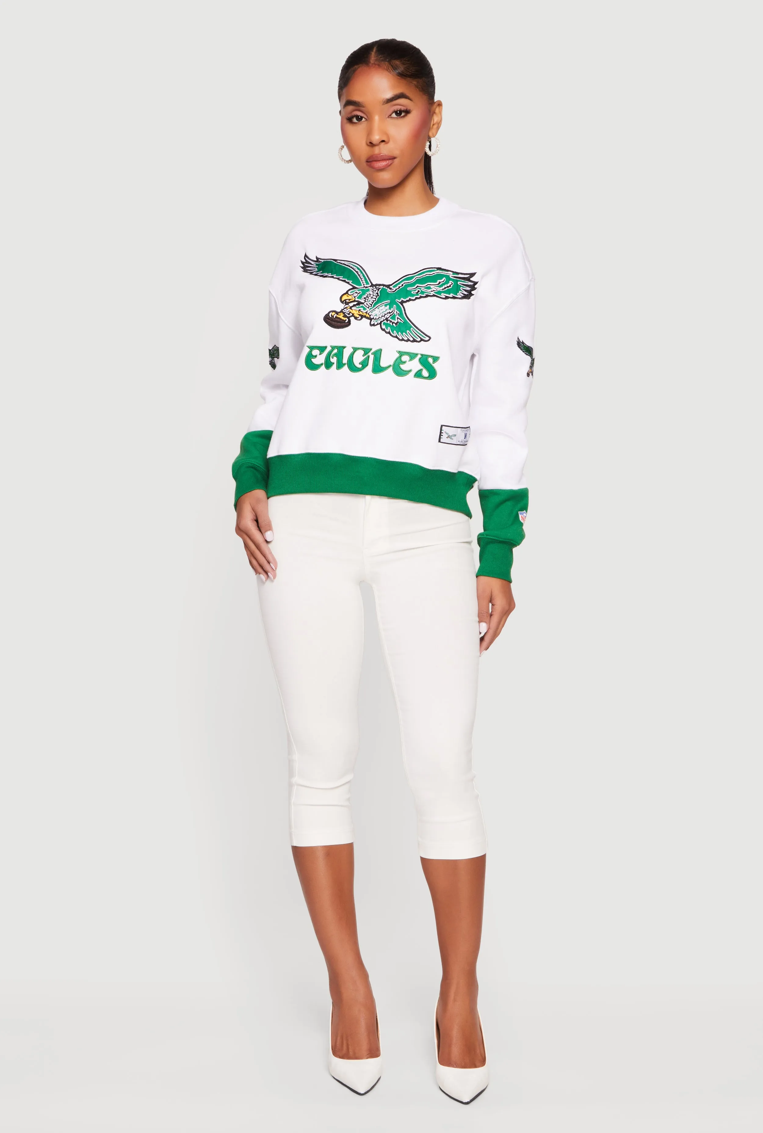 NFL Philadelphia Eagles Pullover Sweatshirt sold by Rainbow product image thumbnail 3