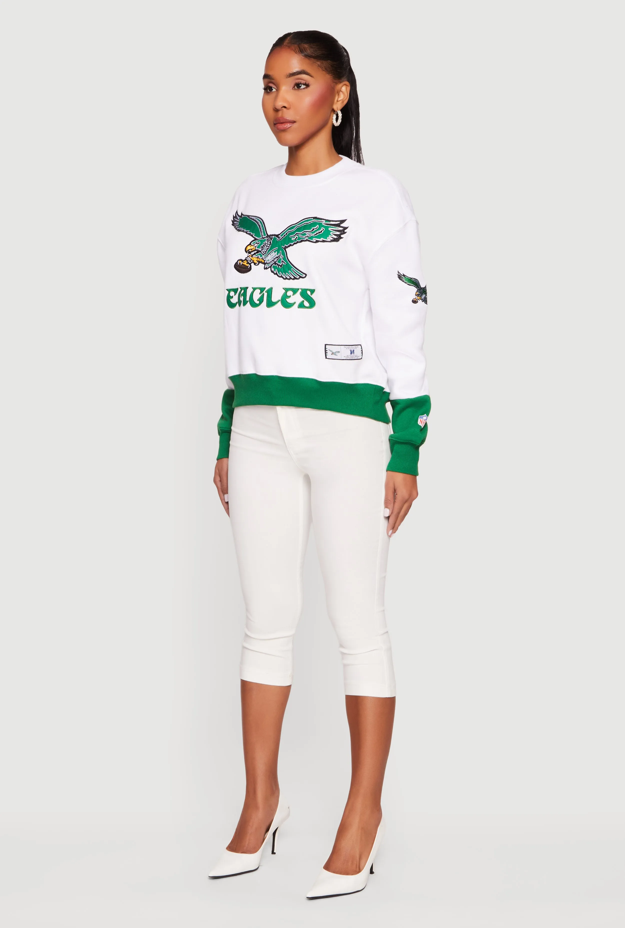 NFL Philadelphia Eagles Pullover Sweatshirt sold by Rainbow product image thumbnail 5