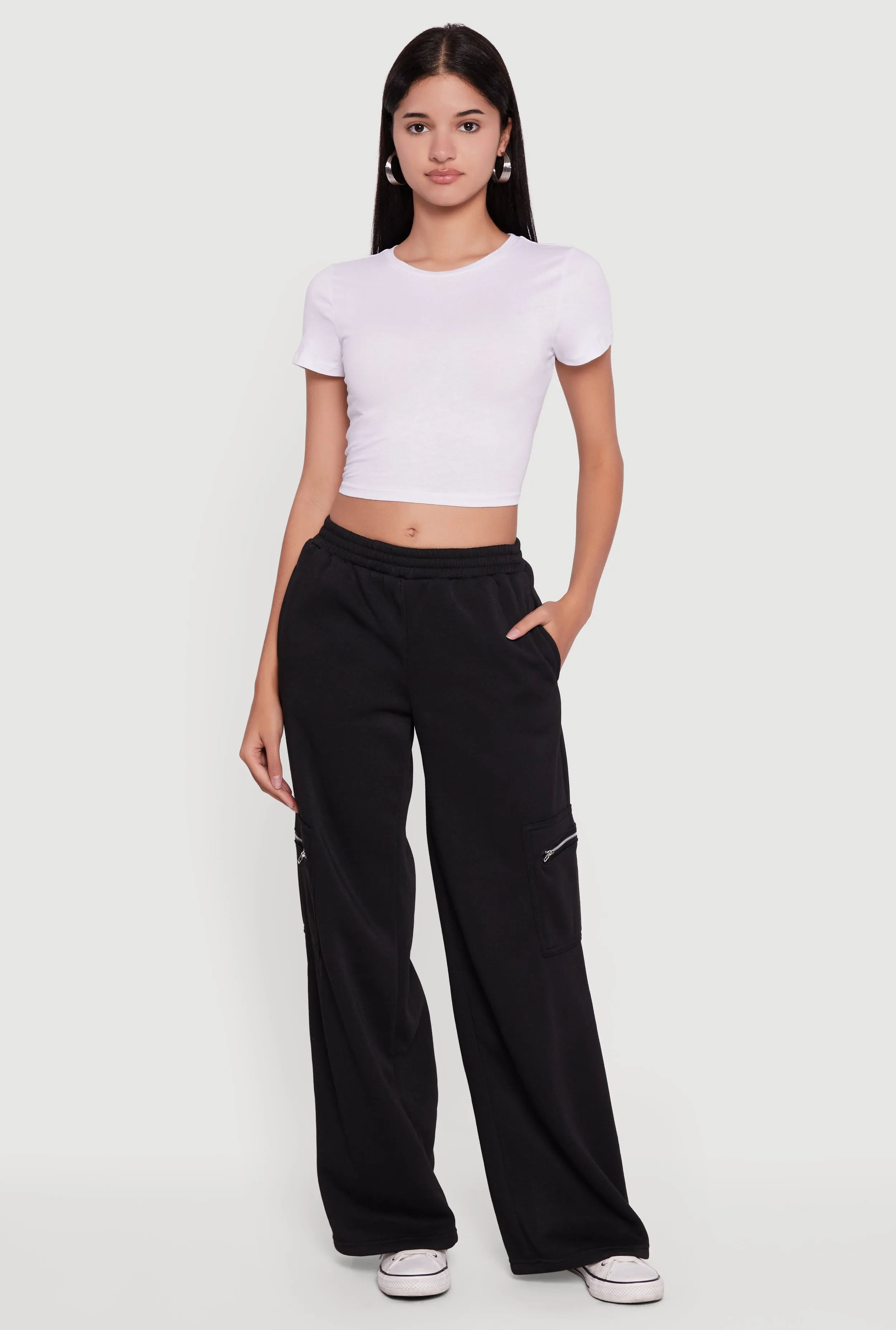 Trendy Cargo Pocket Pull On Pants sold by Rainbow