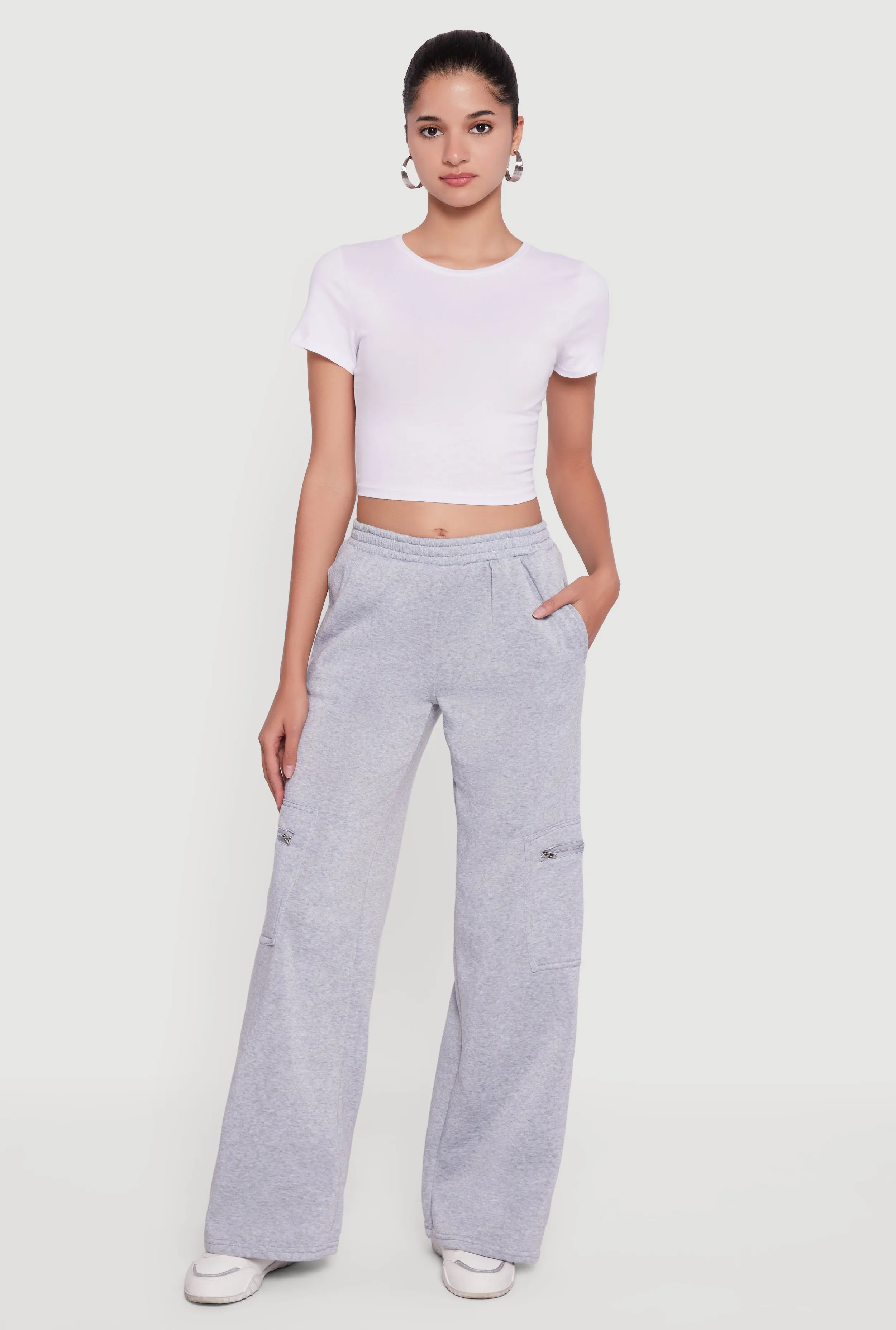 Trendy Cargo Pocket Pull On Pants sold by Rainbow