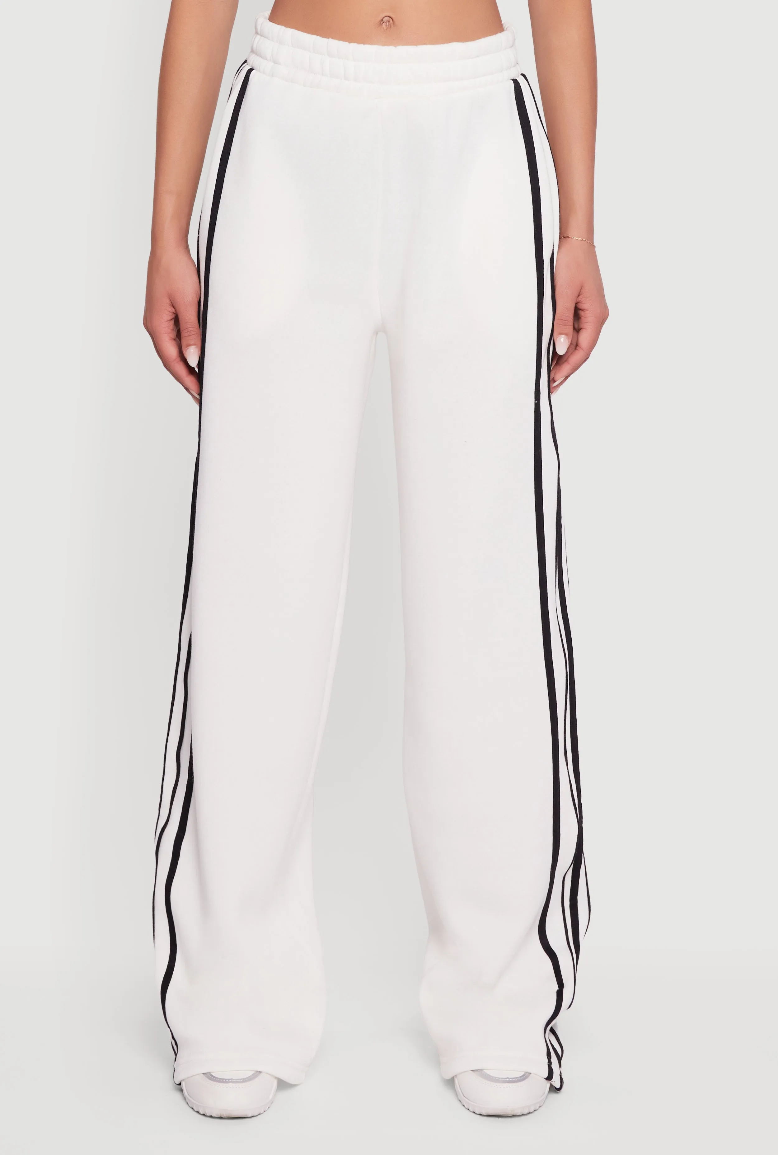 Side Stripe Wide Leg Sweatpants sold by Rainbow product image thumbnail 3