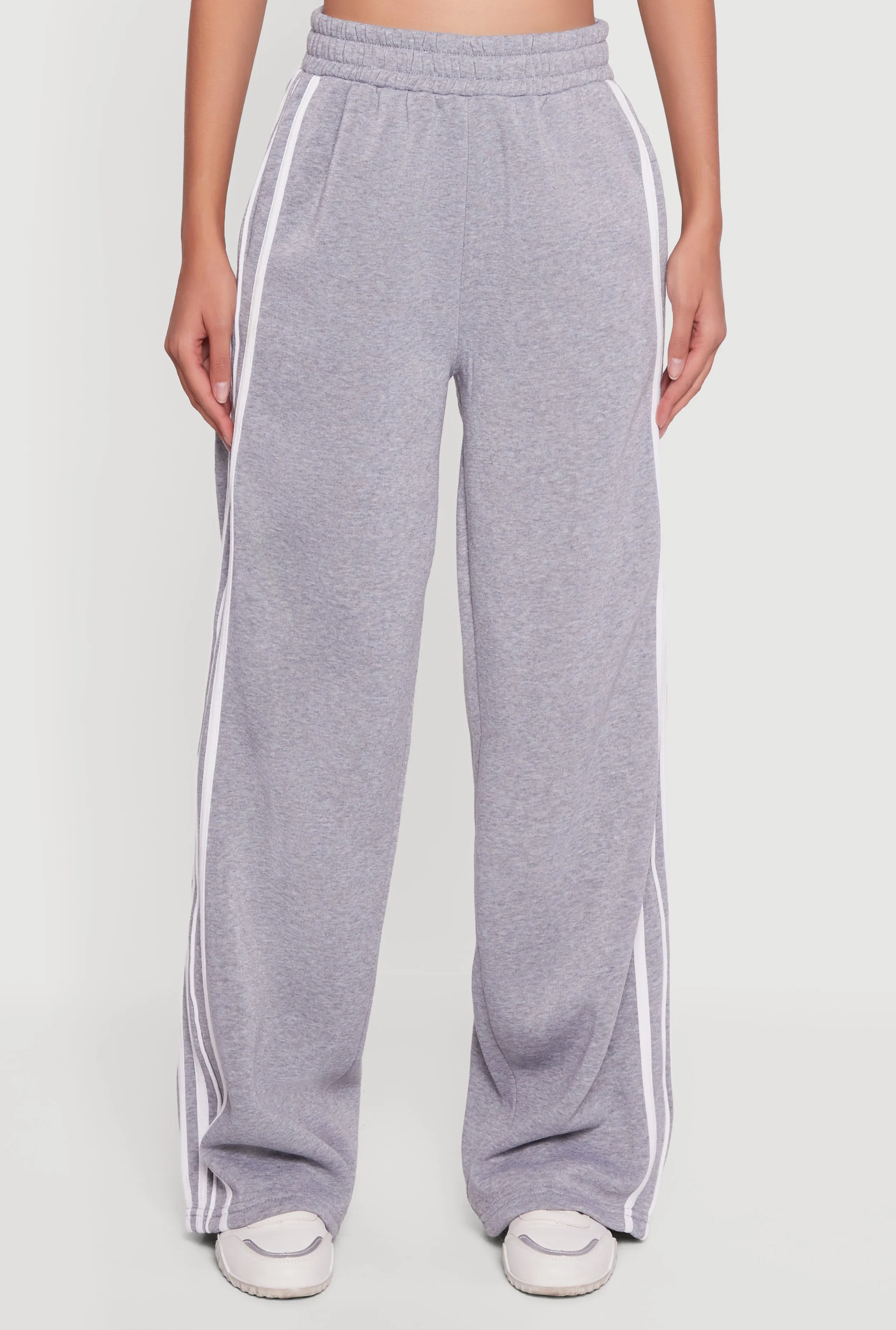 Side Stripe Wide Leg Sweatpants sold by Rainbow product image thumbnail 3
