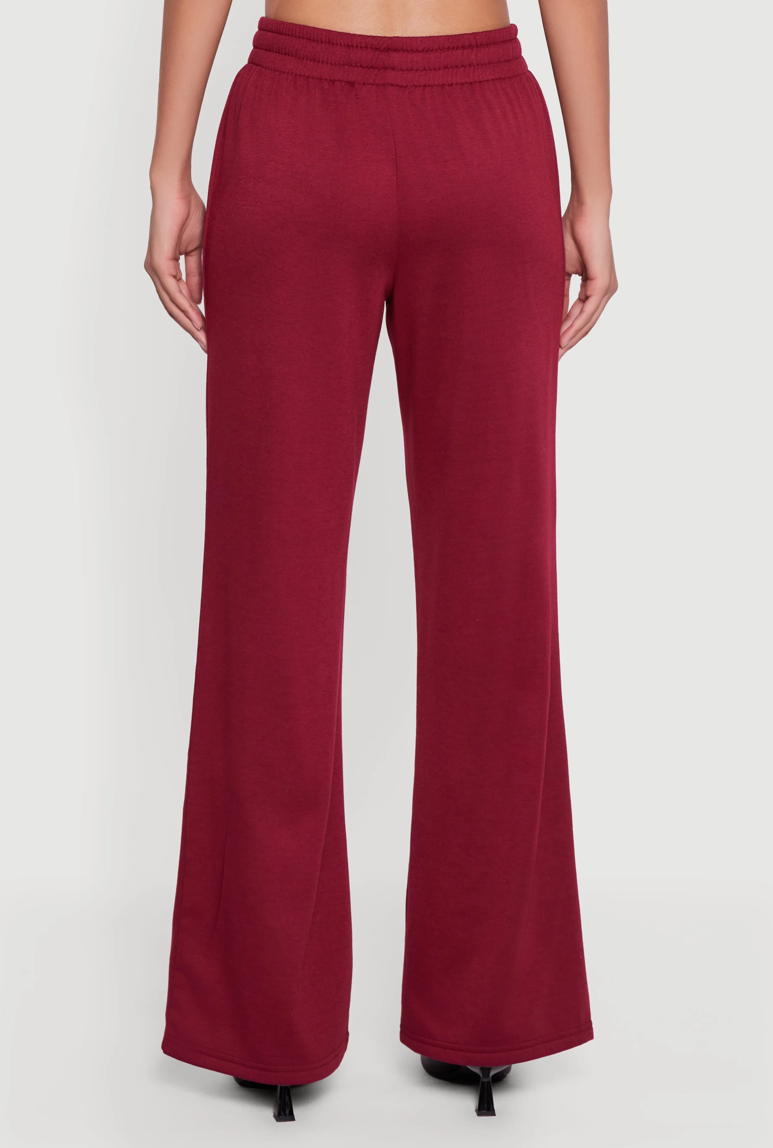 Almost Famous Drawstring Waist Flare Sweatpants sold by Rainbow product image thumbnail 5