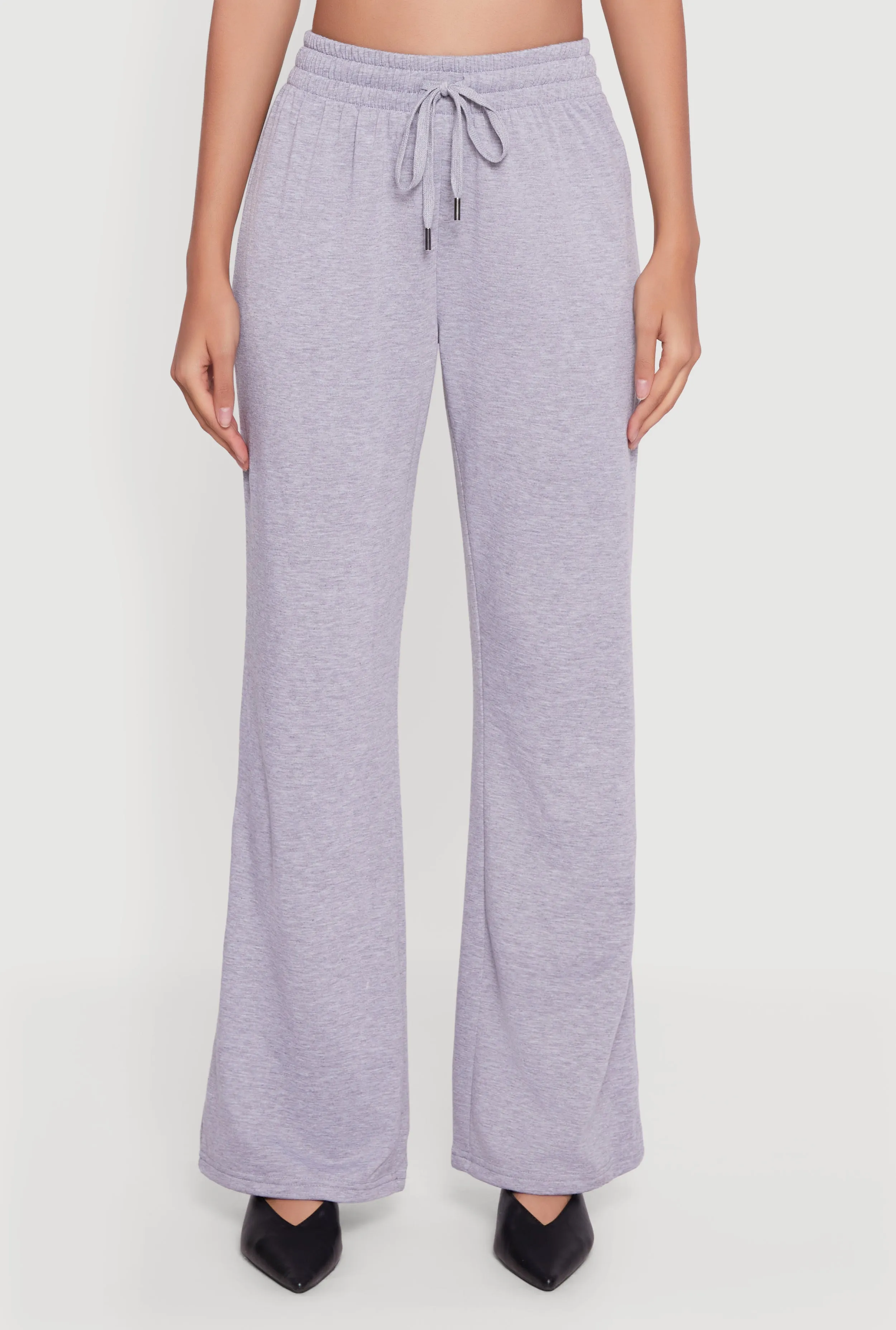 Almost Famous Drawstring Waist Flare Sweatpants sold by Rainbow product image thumbnail 3