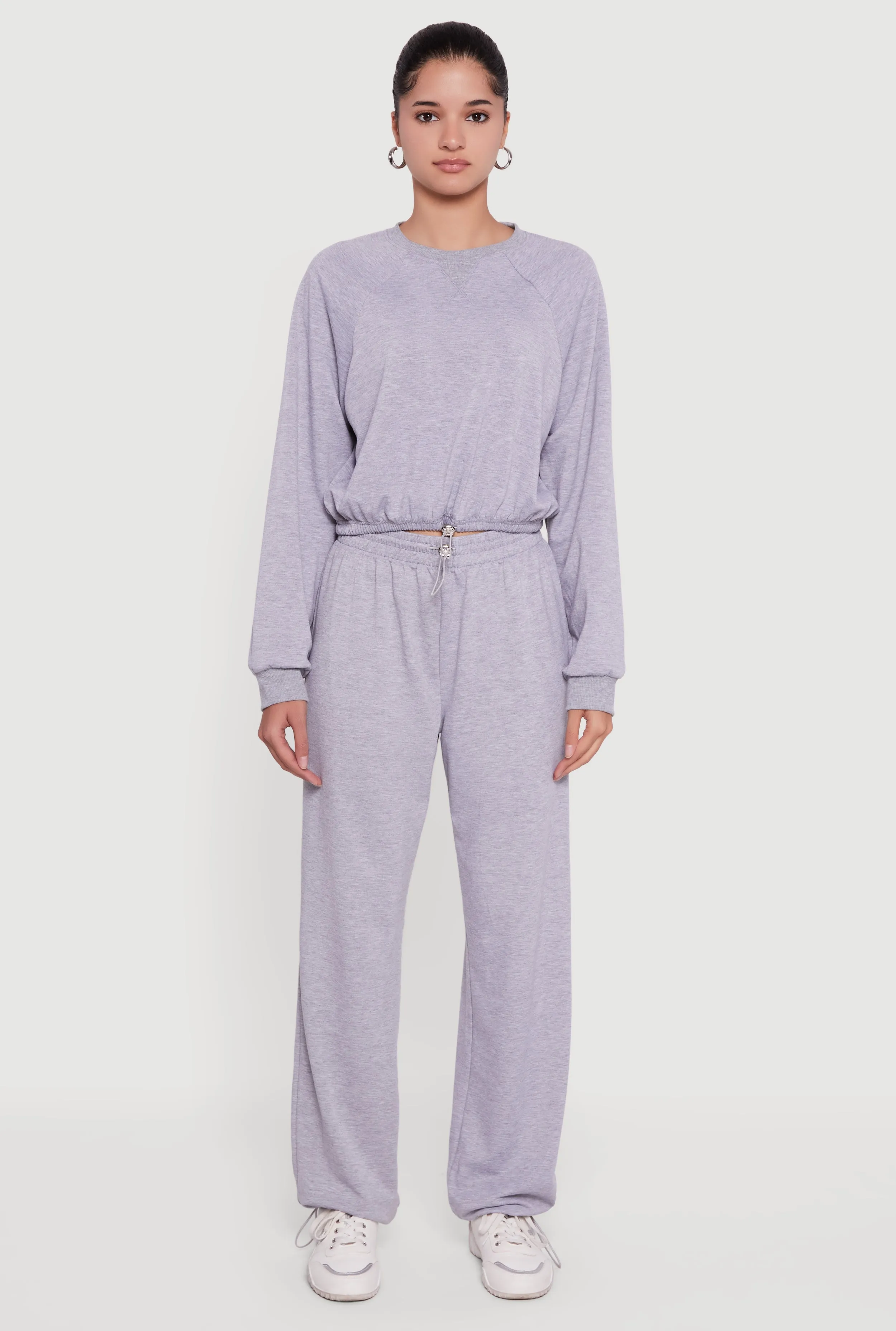 Almost Famous Toggle Drawstring Waist Sweatpants sold by Rainbow product image thumbnail 2