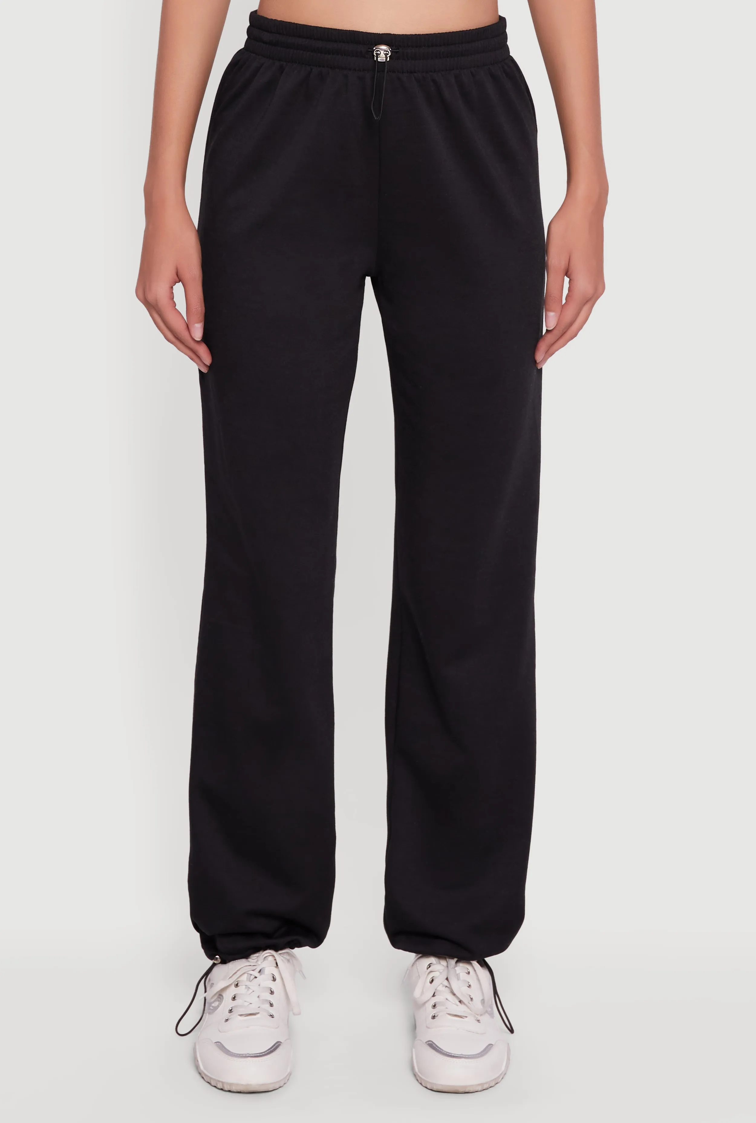 Almost Famous Toggle Drawstring Waist Sweatpants sold by Rainbow product image thumbnail 3