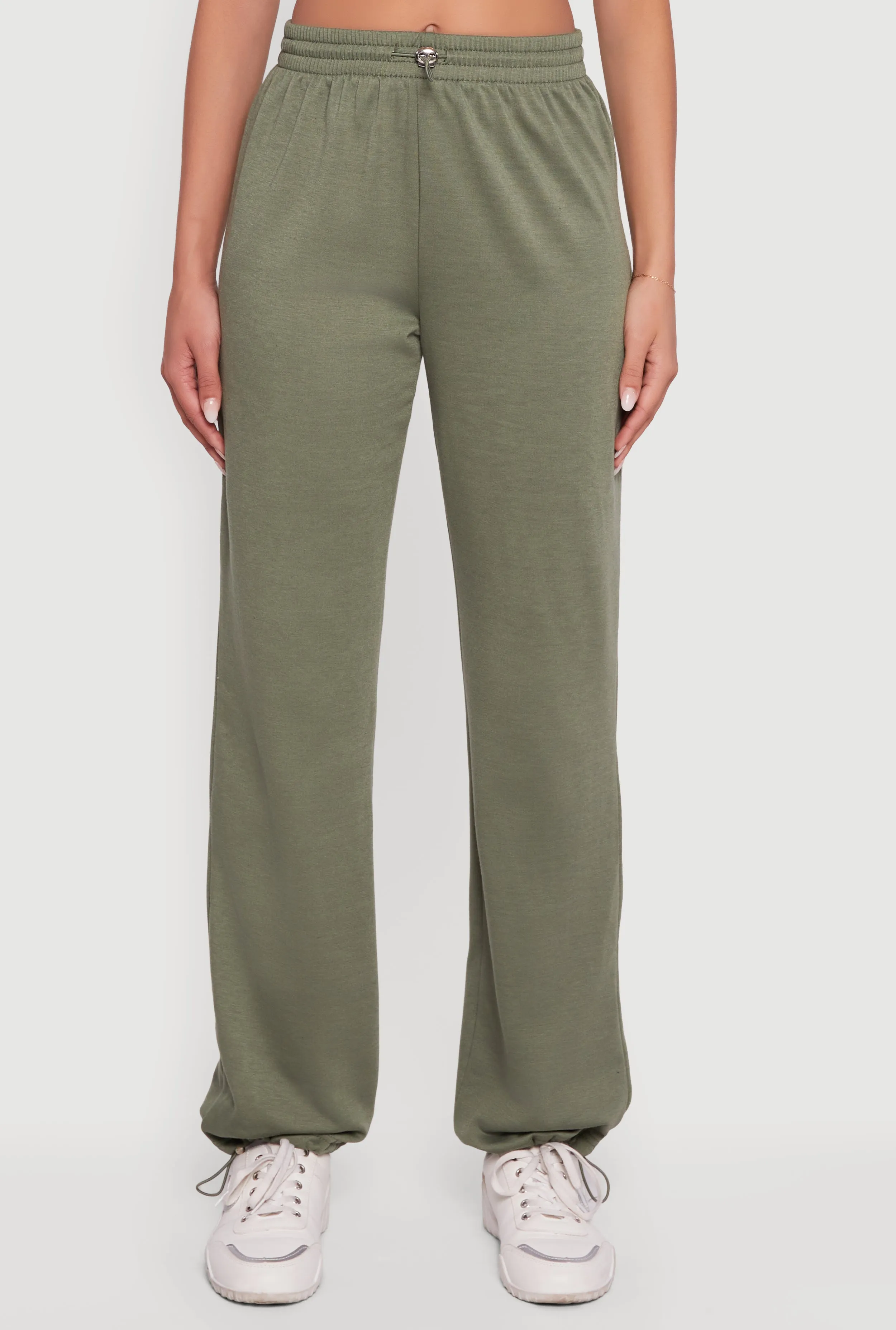 Almost Famous Toggle Drawstring Waist Sweatpants sold by Rainbow product image thumbnail 3