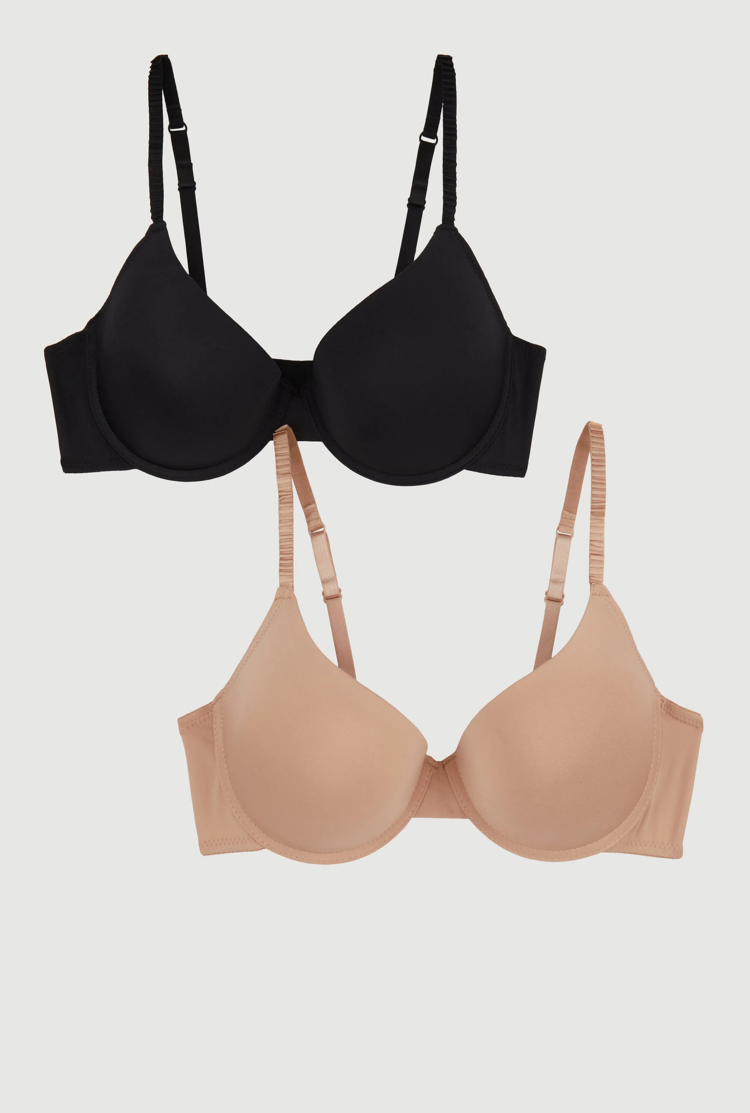 Basic Plunge Bras 2 Pack sold by Rainbow