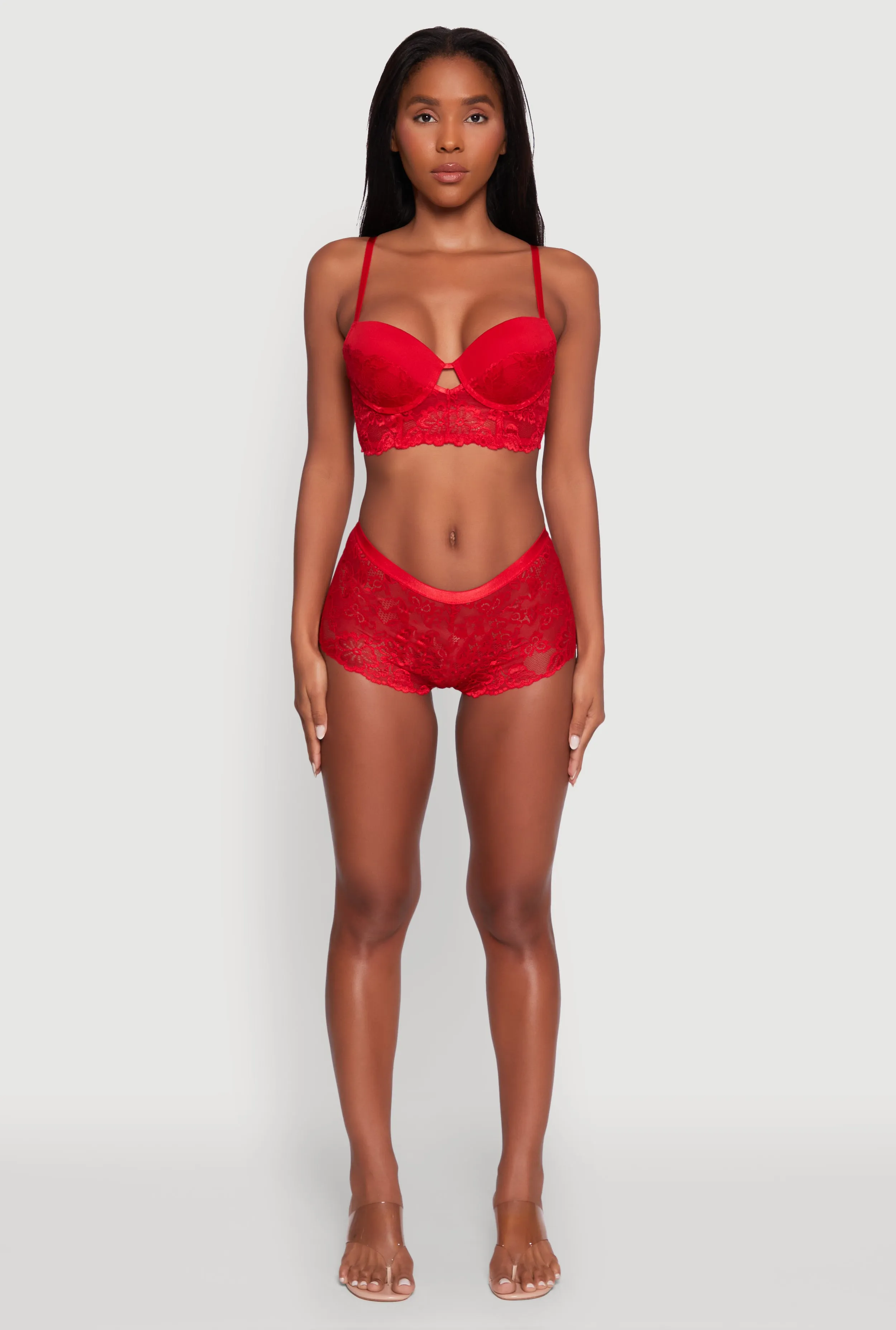 Floral Lace Boyshort Underwear sold by Rainbow product image thumbnail 2