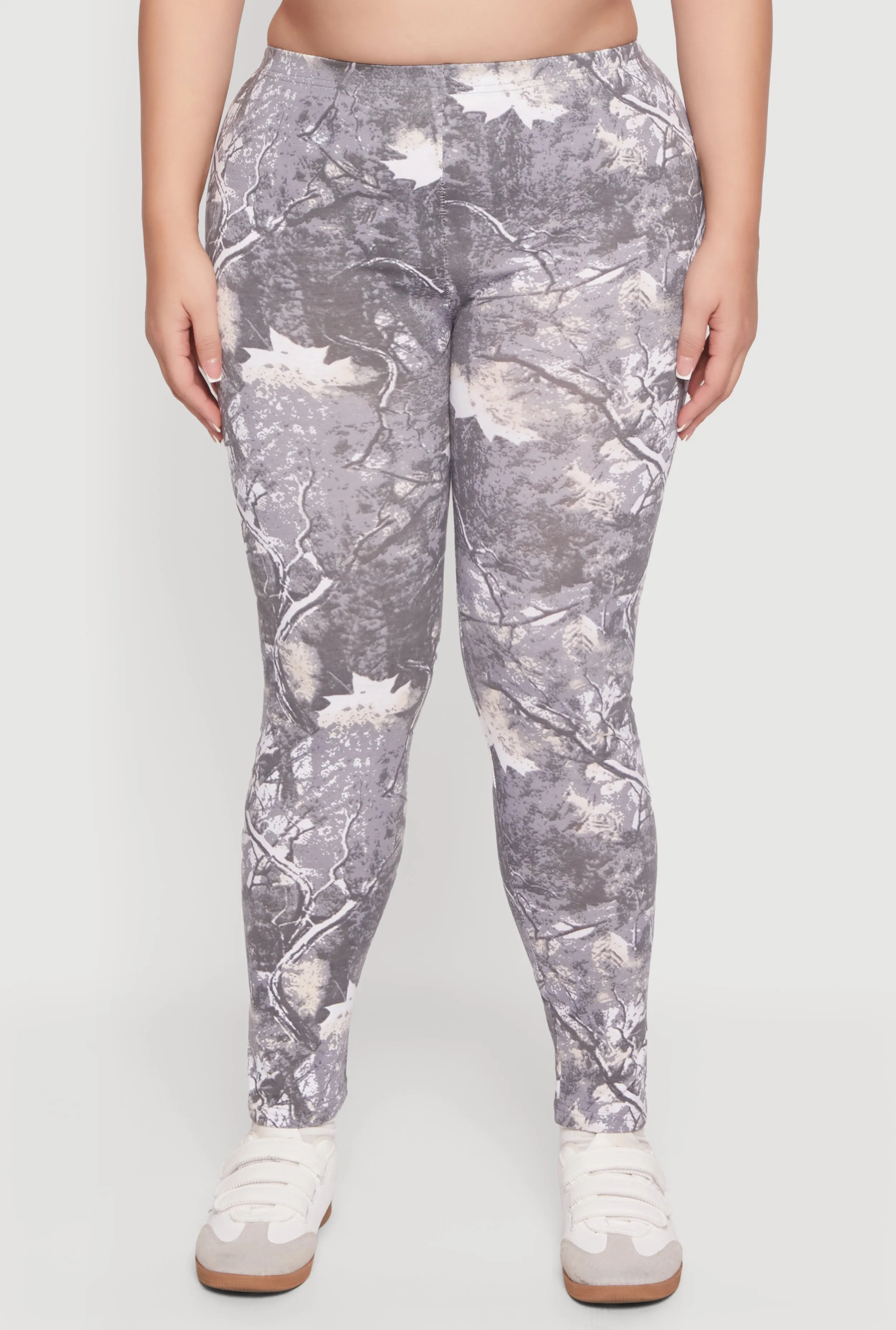 Plus Size Hunter Camo High Waisted Leggings sold by Rainbow product image thumbnail 5