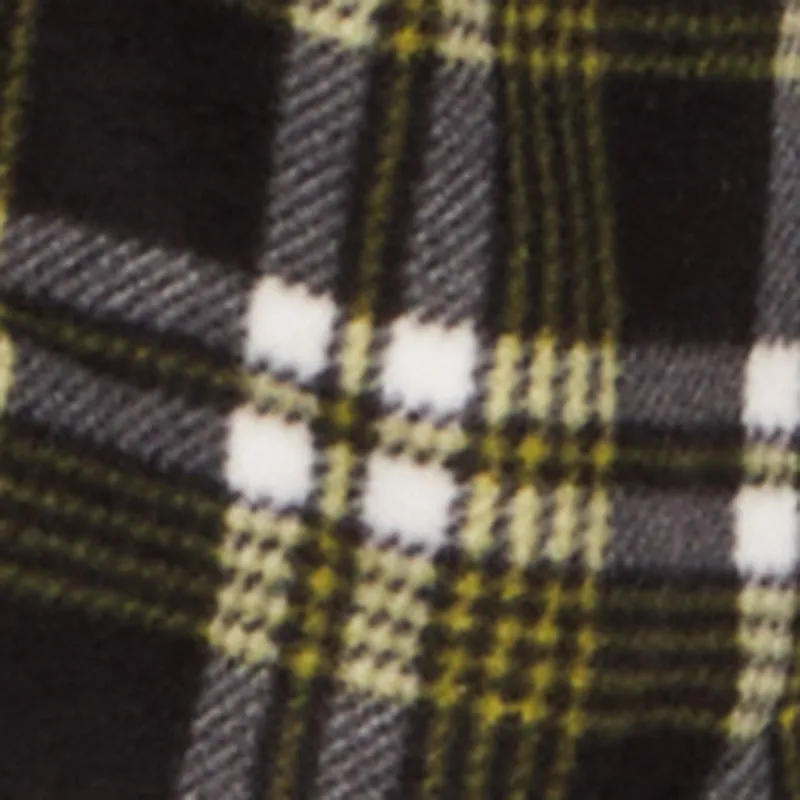 Plus Size Plaid Sherpa Lined Hooded Fleece Shacket sold by Rainbow product image thumbnail 4