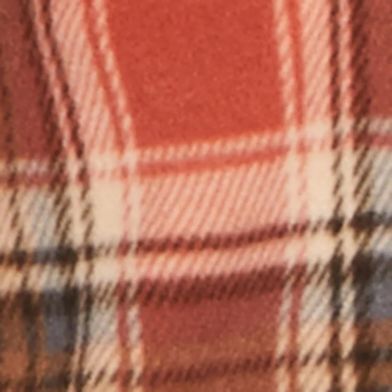 Plus Size Plaid Sherpa Lined Hooded Fleece Shacket sold by Rainbow product image thumbnail 4