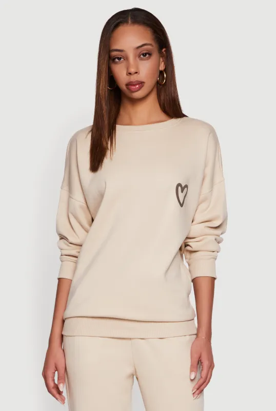 Good Vibes Only Crew Neck Sweatshirt sold by Rainbow