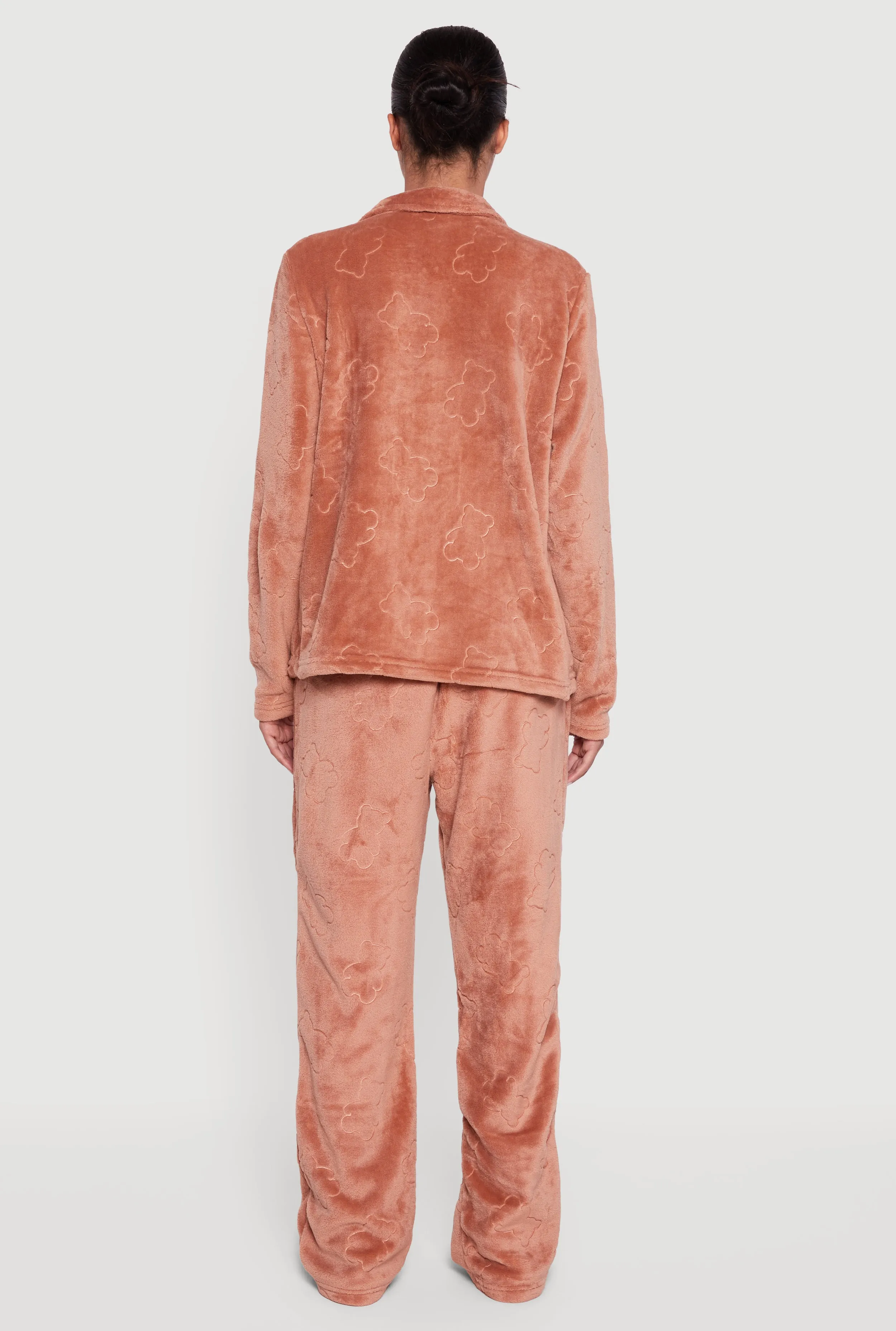 Plush Teddy Bear Patterned Pajama Gift Set with Socks sold by Rainbow product image thumbnail 5