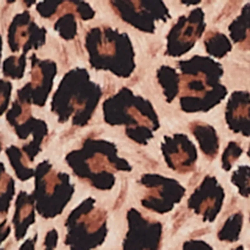 Leopard Print Long Sleeve Button Front Shirt sold by Rainbow product image thumbnail 4