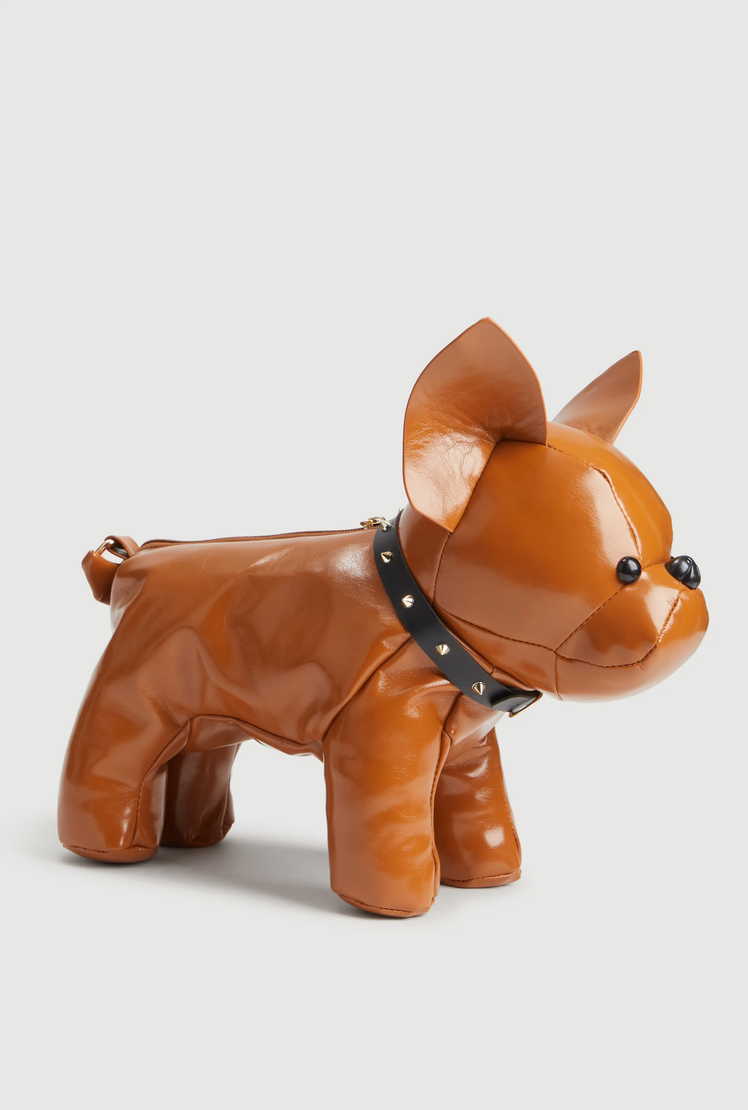 French Bulldog Faux leather Crossbody Bag sold by Rainbow product image thumbnail 5