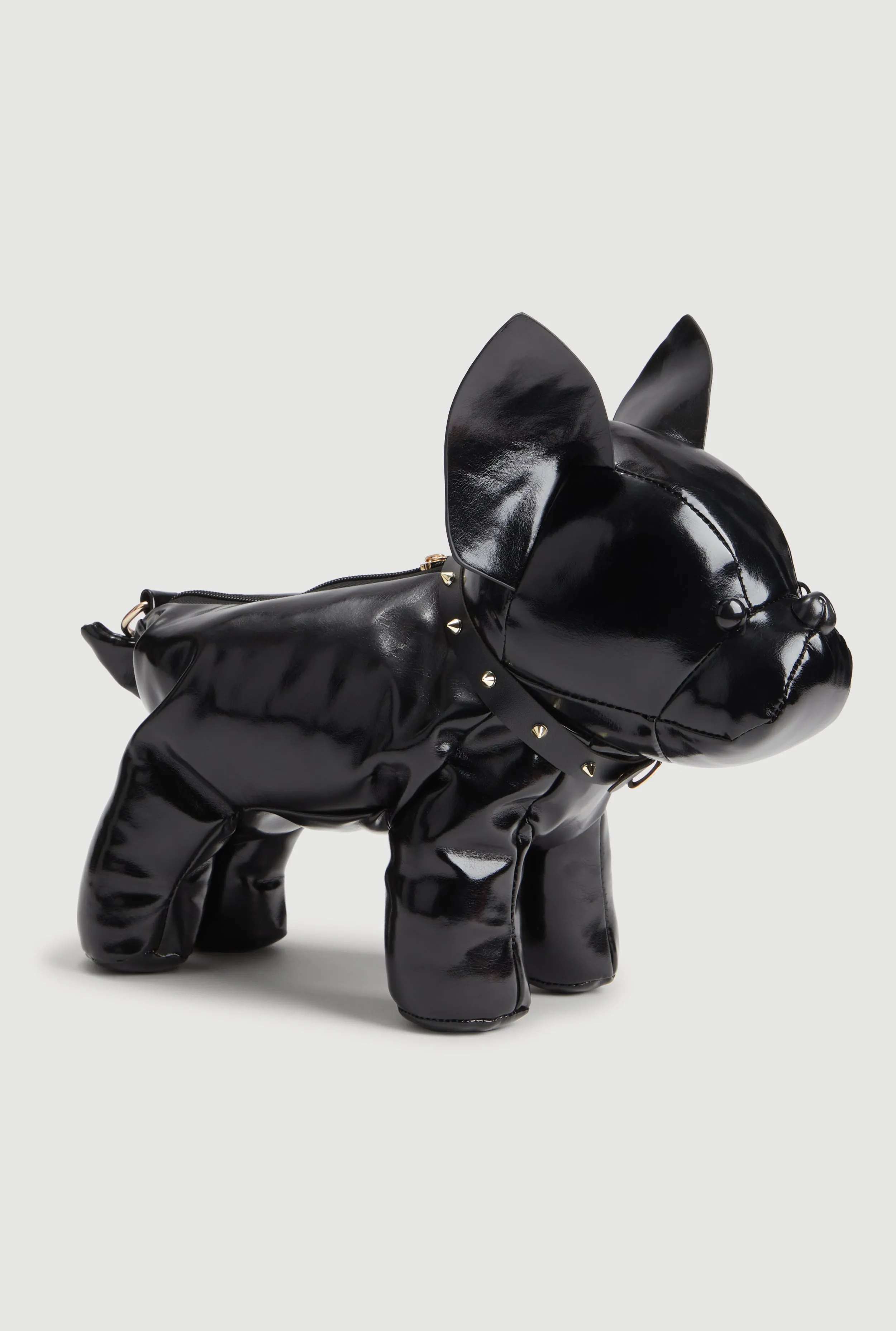 French Bulldog Faux leather Crossbody Bag sold by Rainbow product image thumbnail 5