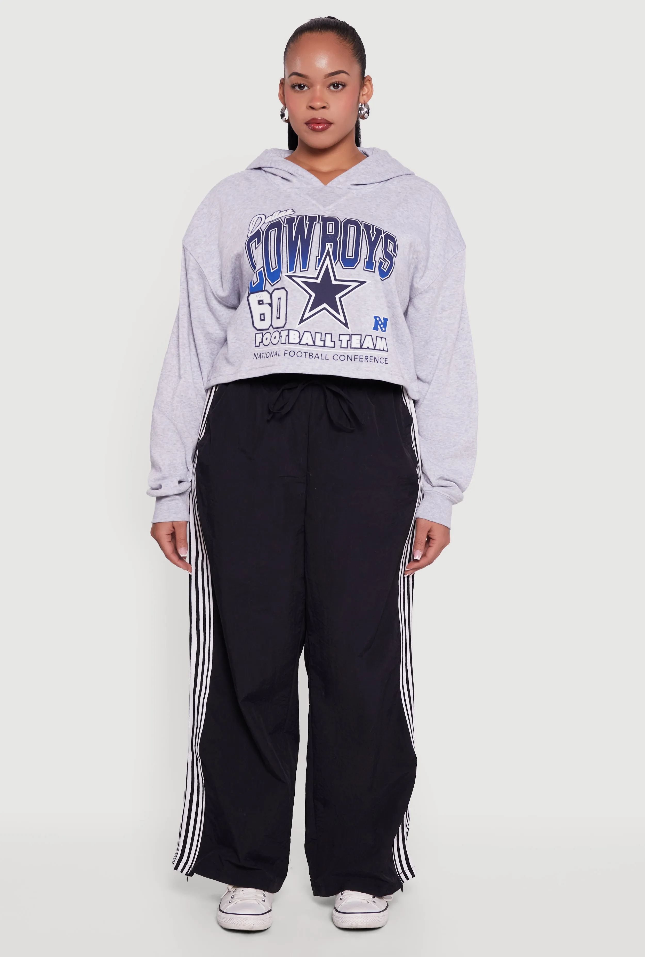 Plus Size NFL Dallas Cowboys Graphic Hooded Sweatshirt sold by Rainbow product image thumbnail 3