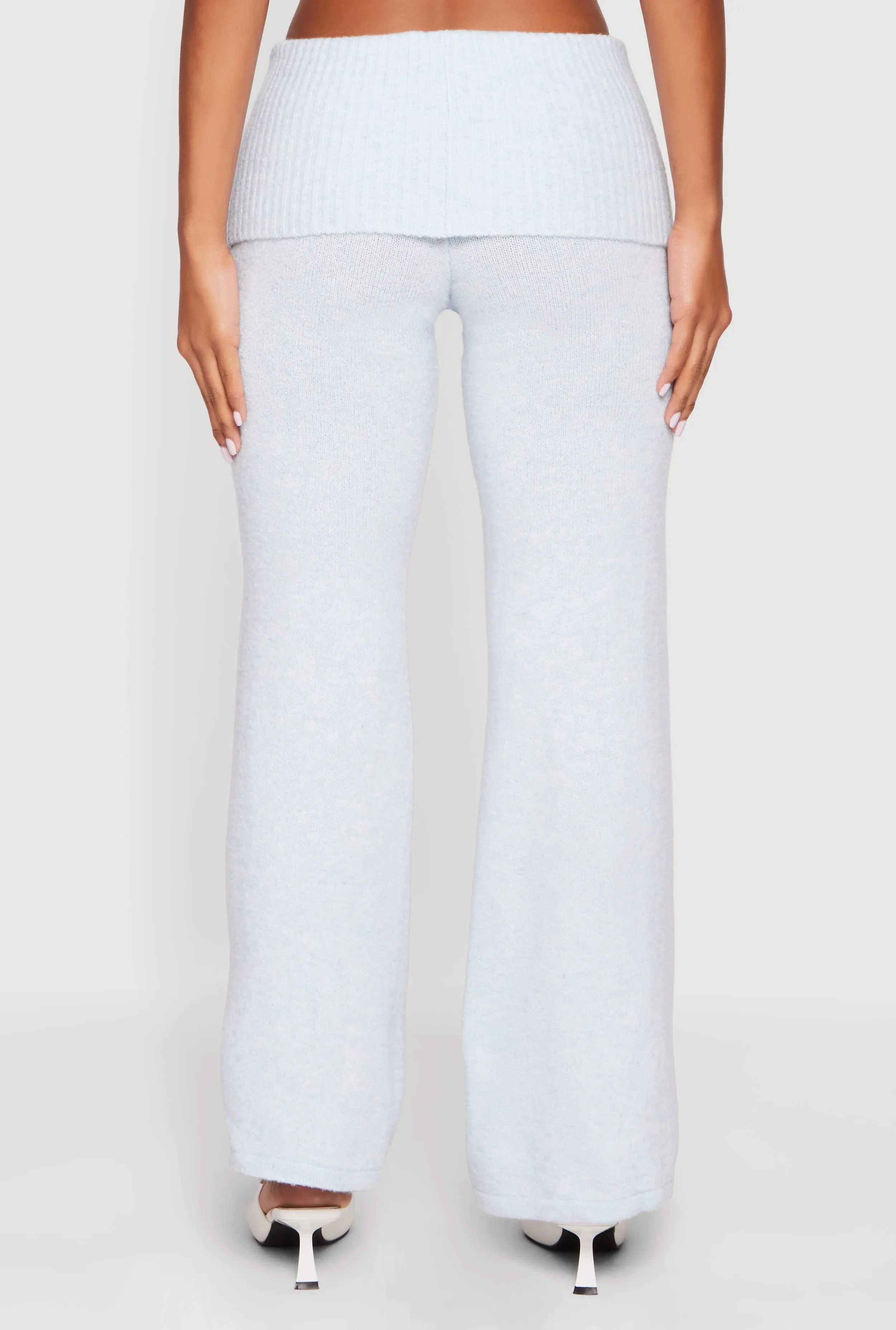 Almost Famous Knitted Straight Leg Fold Over Pants sold by Rainbow product image thumbnail 5