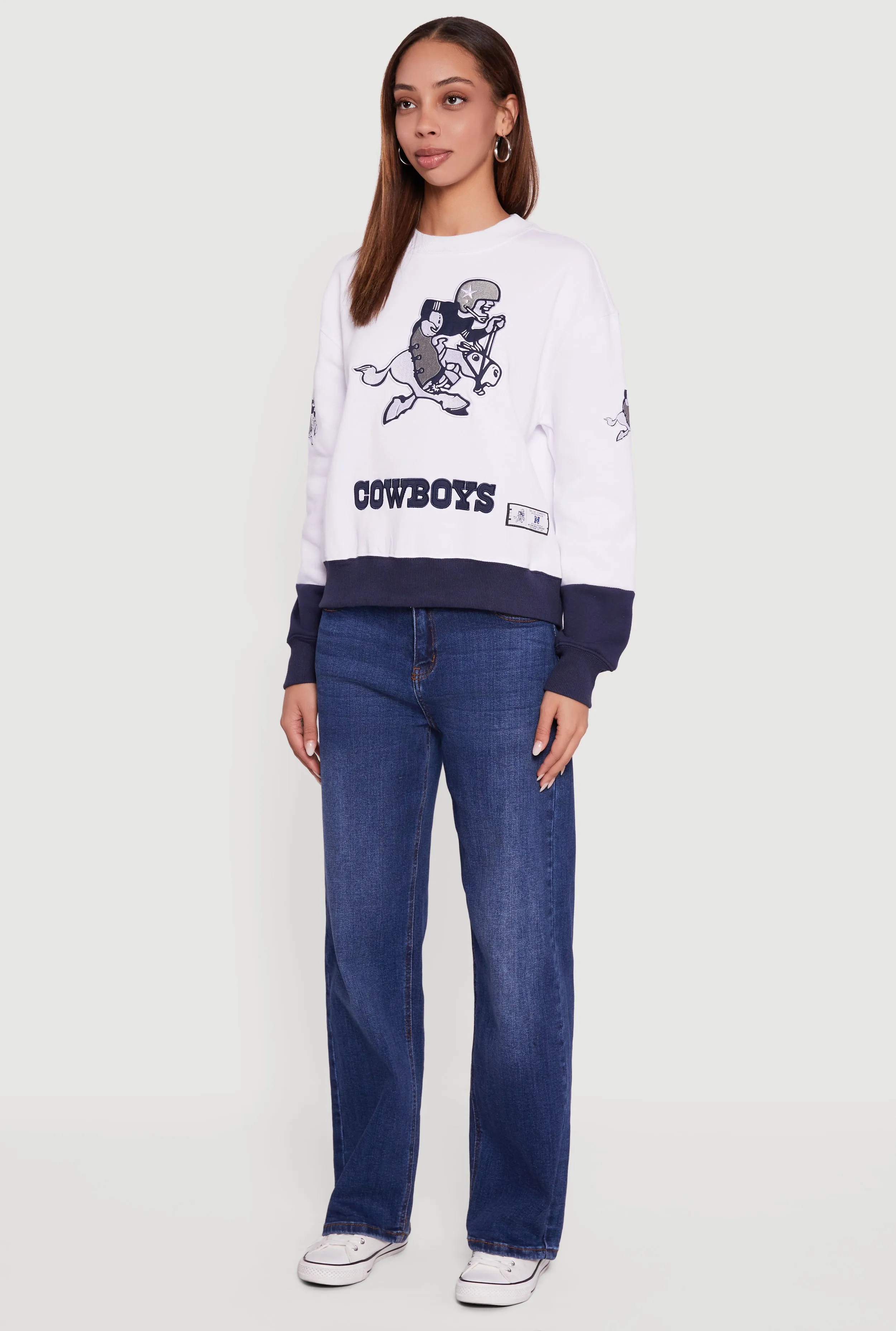 NFL Dallas Cowboys Pullover Sweatshirt sold by Rainbow product image thumbnail 5