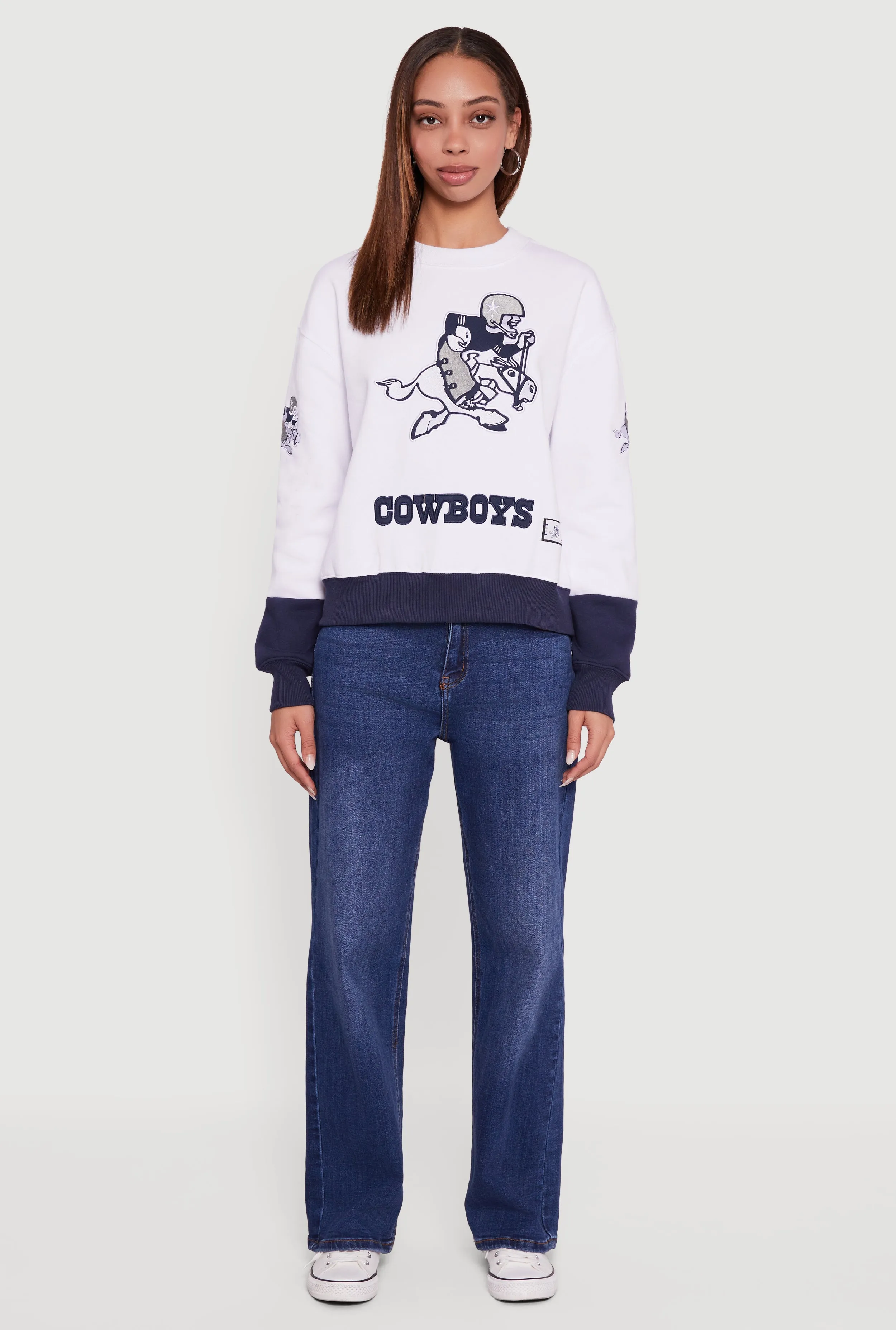 NFL Dallas Cowboys Pullover Sweatshirt sold by Rainbow product image thumbnail 3