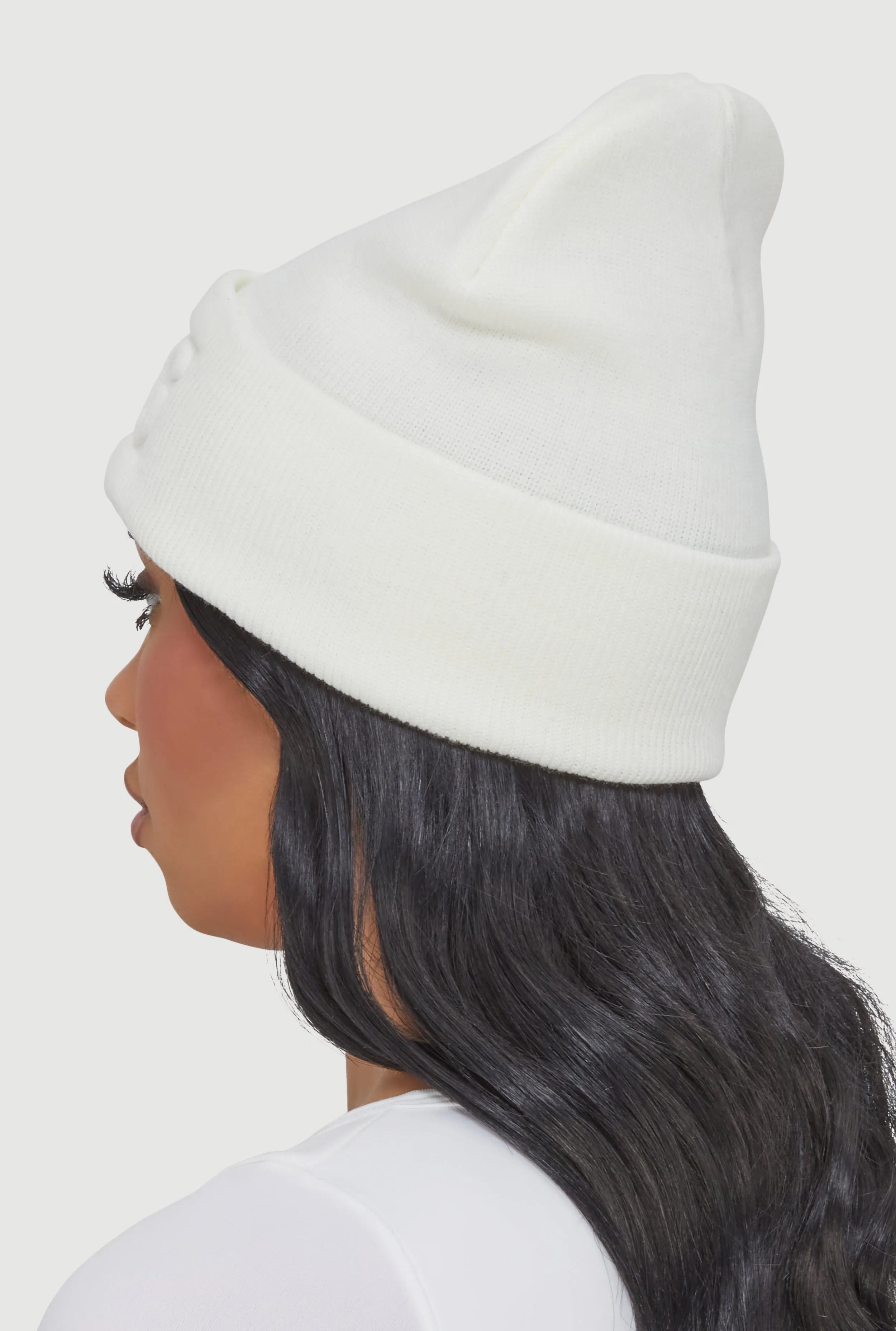 King Embossed Cuff Beanie sold by Rainbow product image thumbnail 3