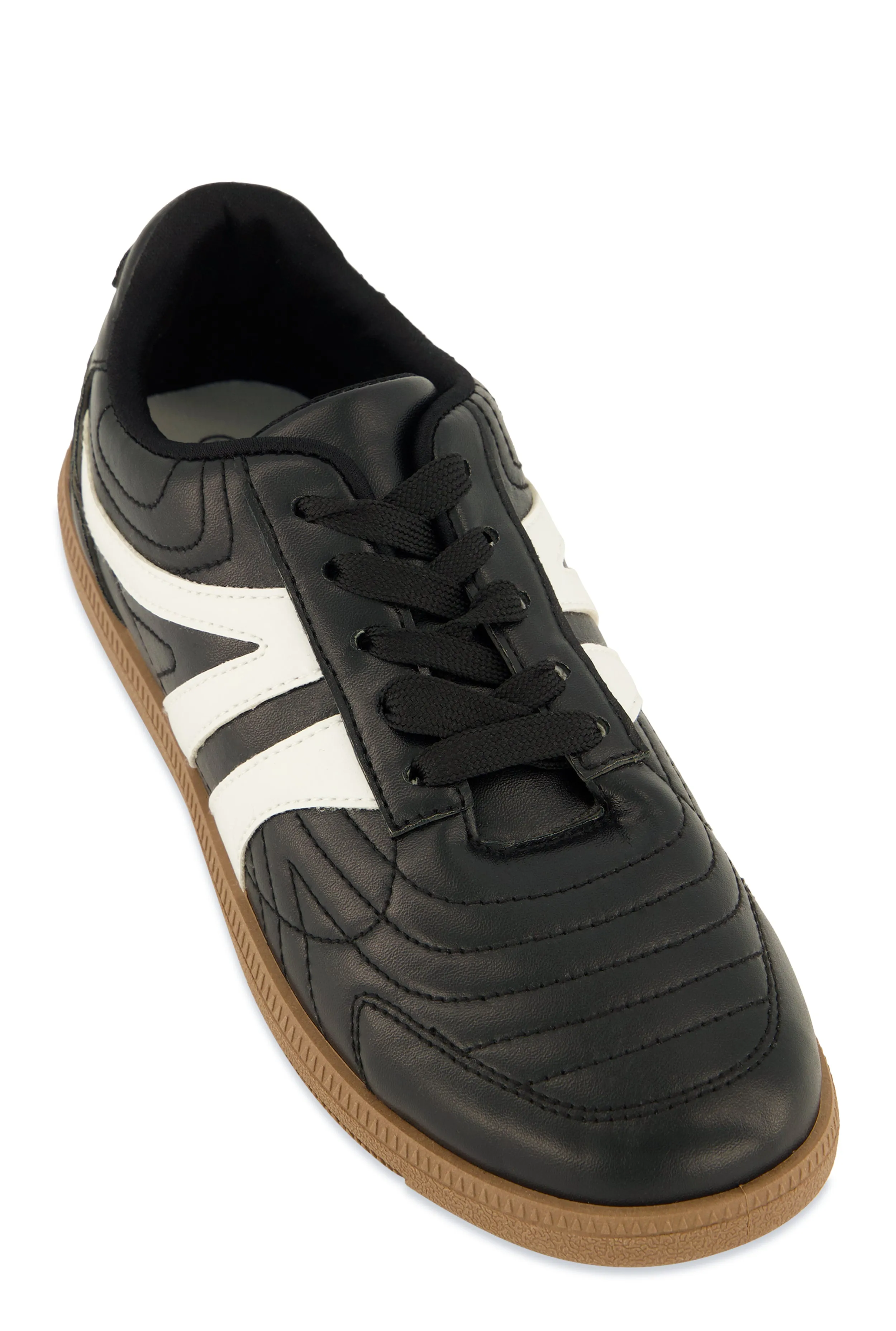 Quilted Lace Up Sneakers sold by Rainbow product image thumbnail 2