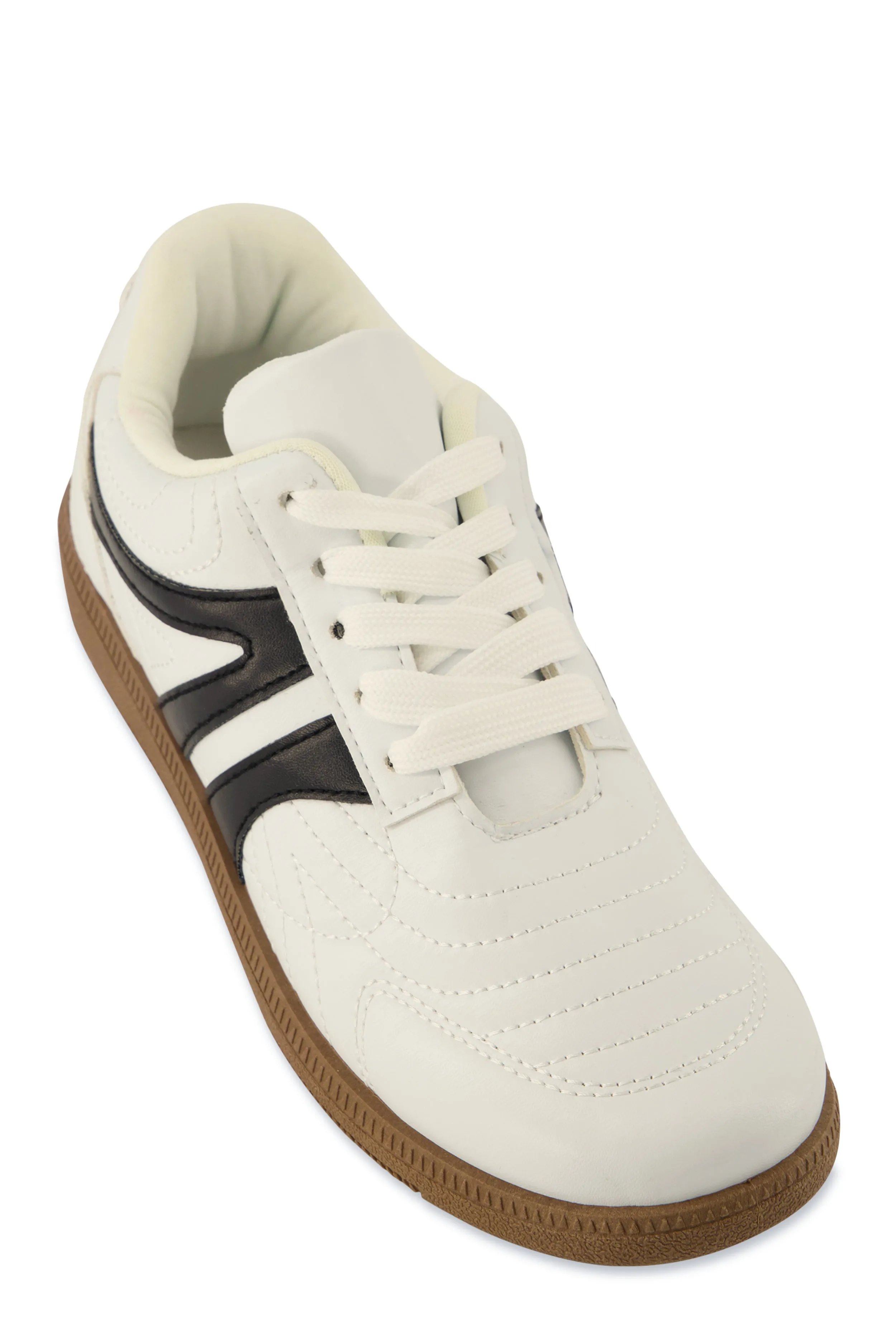 Quilted Lace Up Sneakers sold by Rainbow product image thumbnail 3