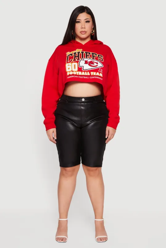 Plus Size NFL Kansas City Chiefs Graphic Sweatshirt sold by Rainbow