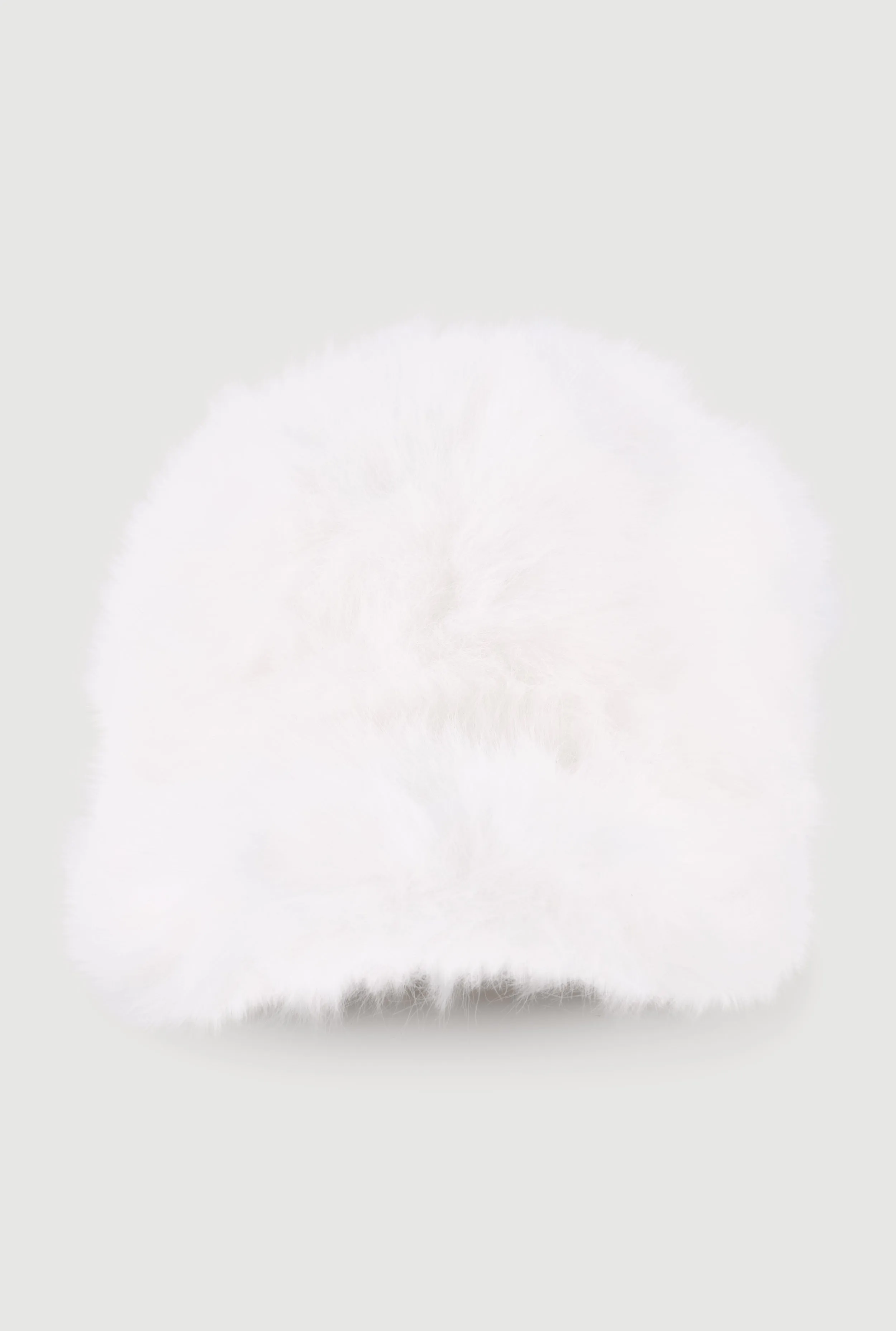 Velcro Strap Faux Fur Baseball Cap sold by Rainbow product image thumbnail 5