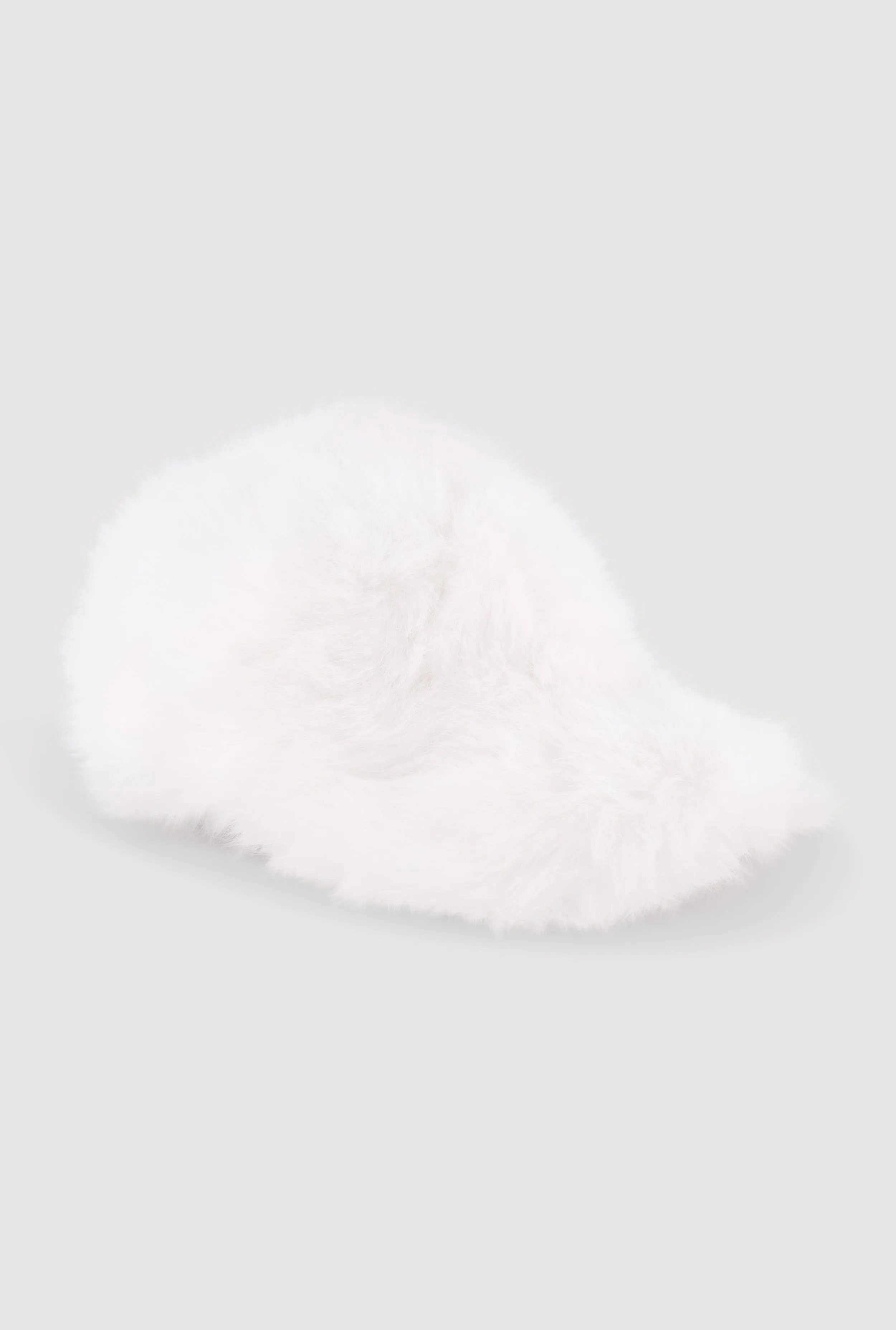 Velcro Strap Faux Fur Baseball Cap sold by Rainbow