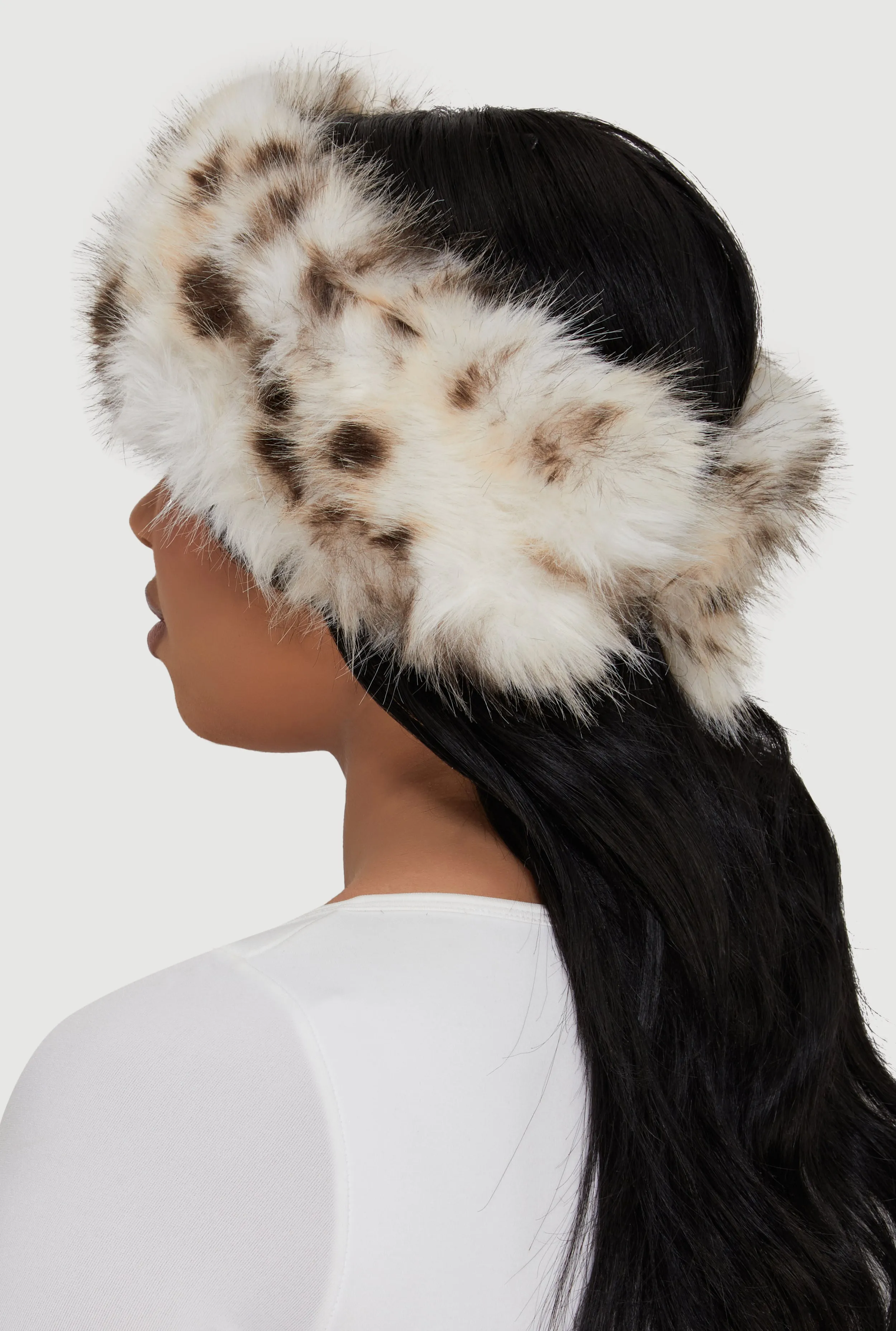 Faux Fur Head Wrap sold by Rainbow product image thumbnail 3
