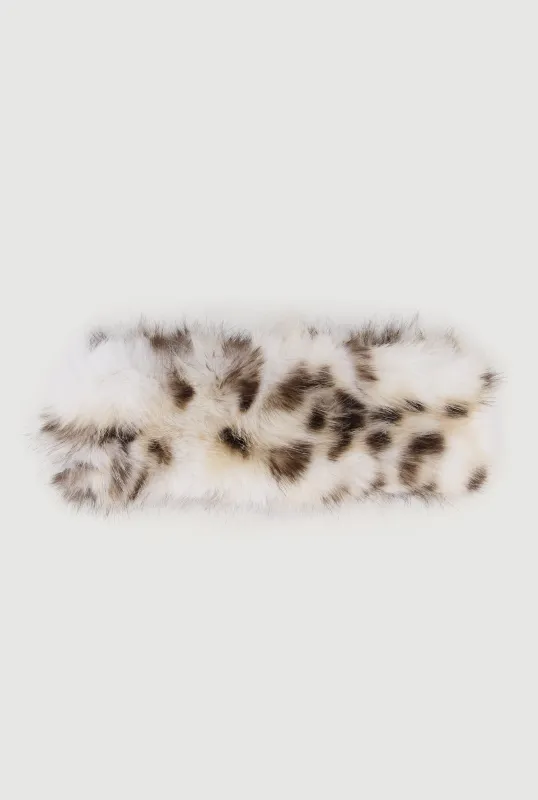 Faux Fur Head Wrap sold by Rainbow