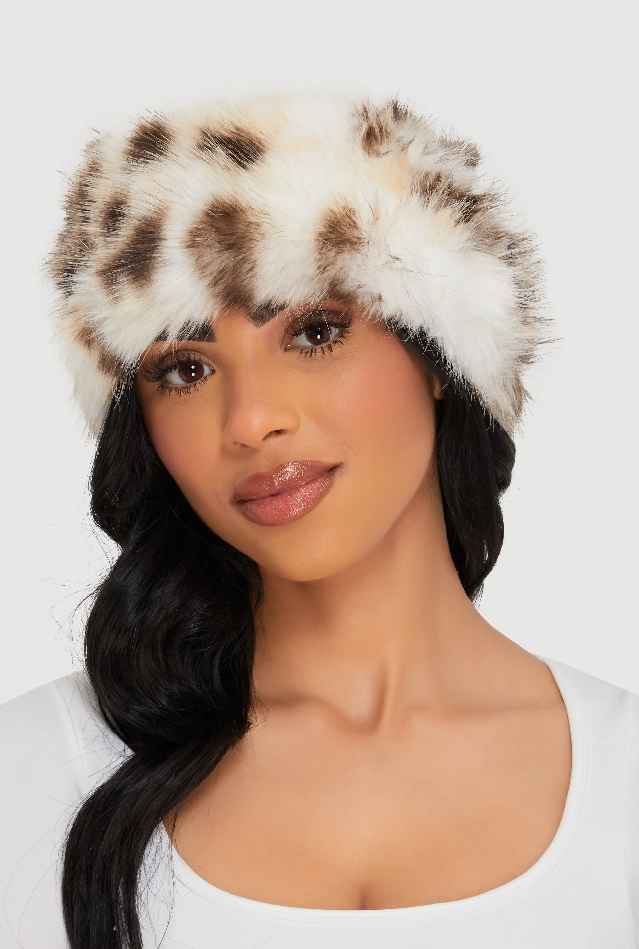 Faux Fur Head Wrap sold by Rainbow product image thumbnail 2