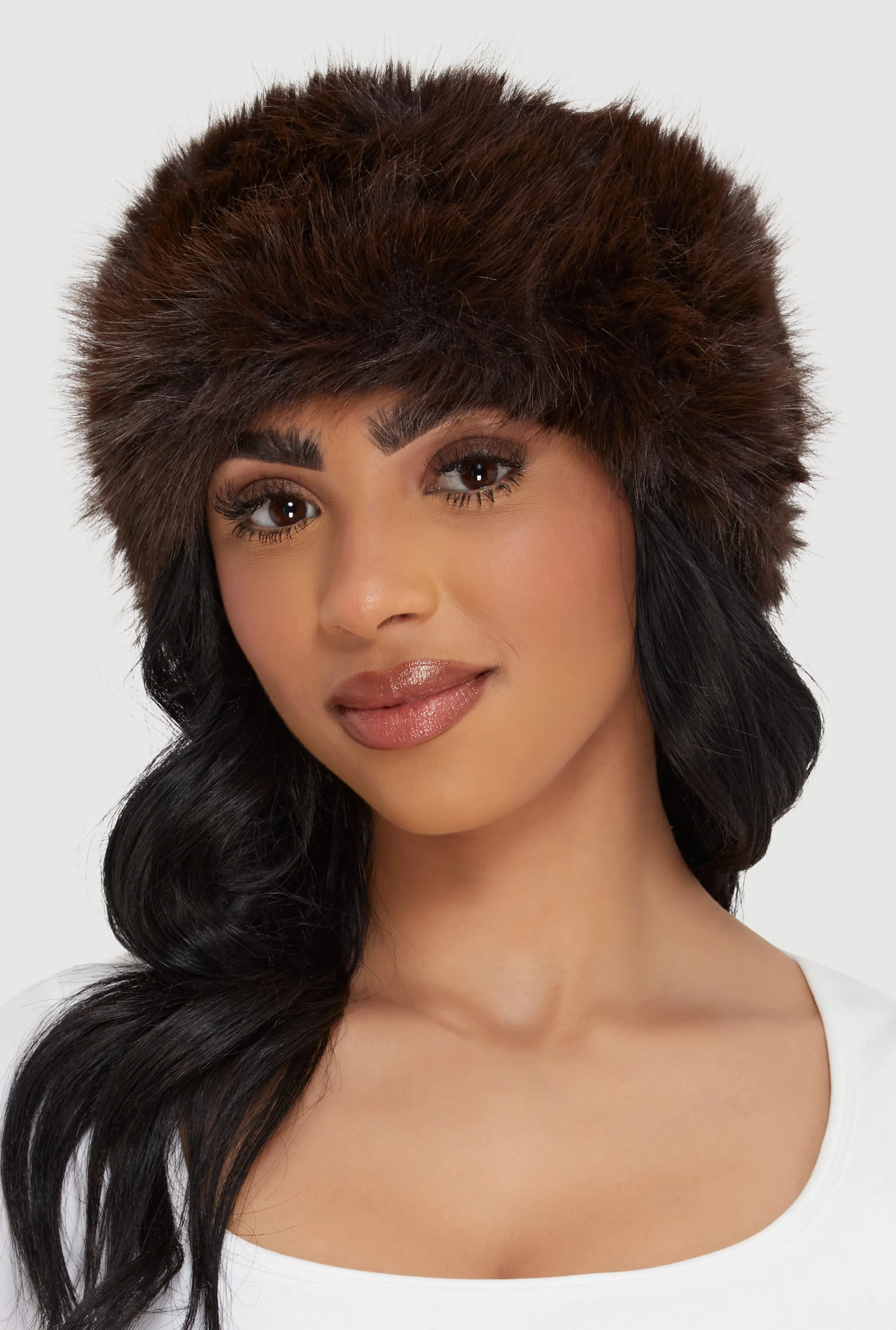 Faux Fur Head Wrap sold by Rainbow product image thumbnail 2