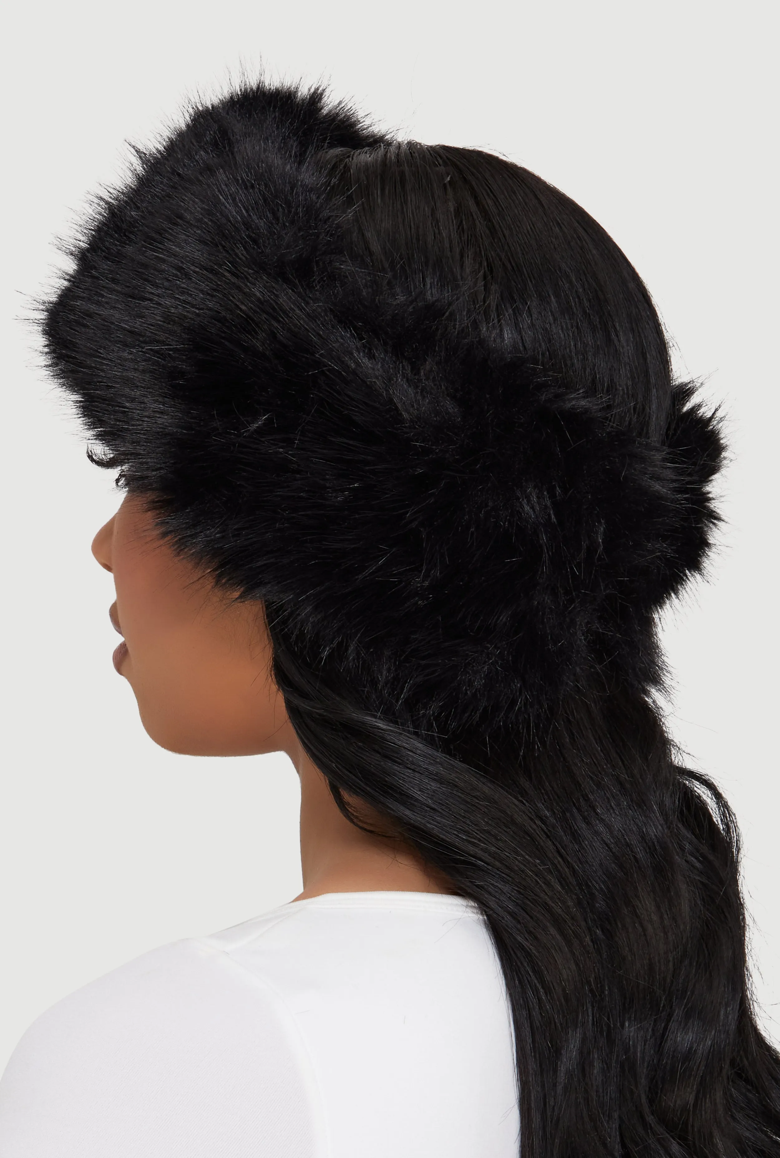 Faux Fur Head Wrap sold by Rainbow product image thumbnail 3