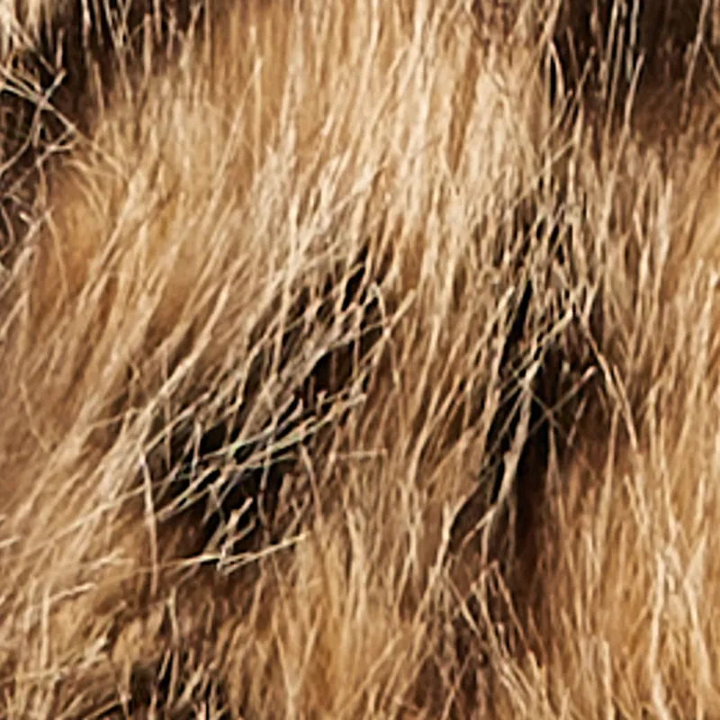 Animal Print Faux Fur Convertible Barrel Bag sold by Rainbow product image thumbnail 4