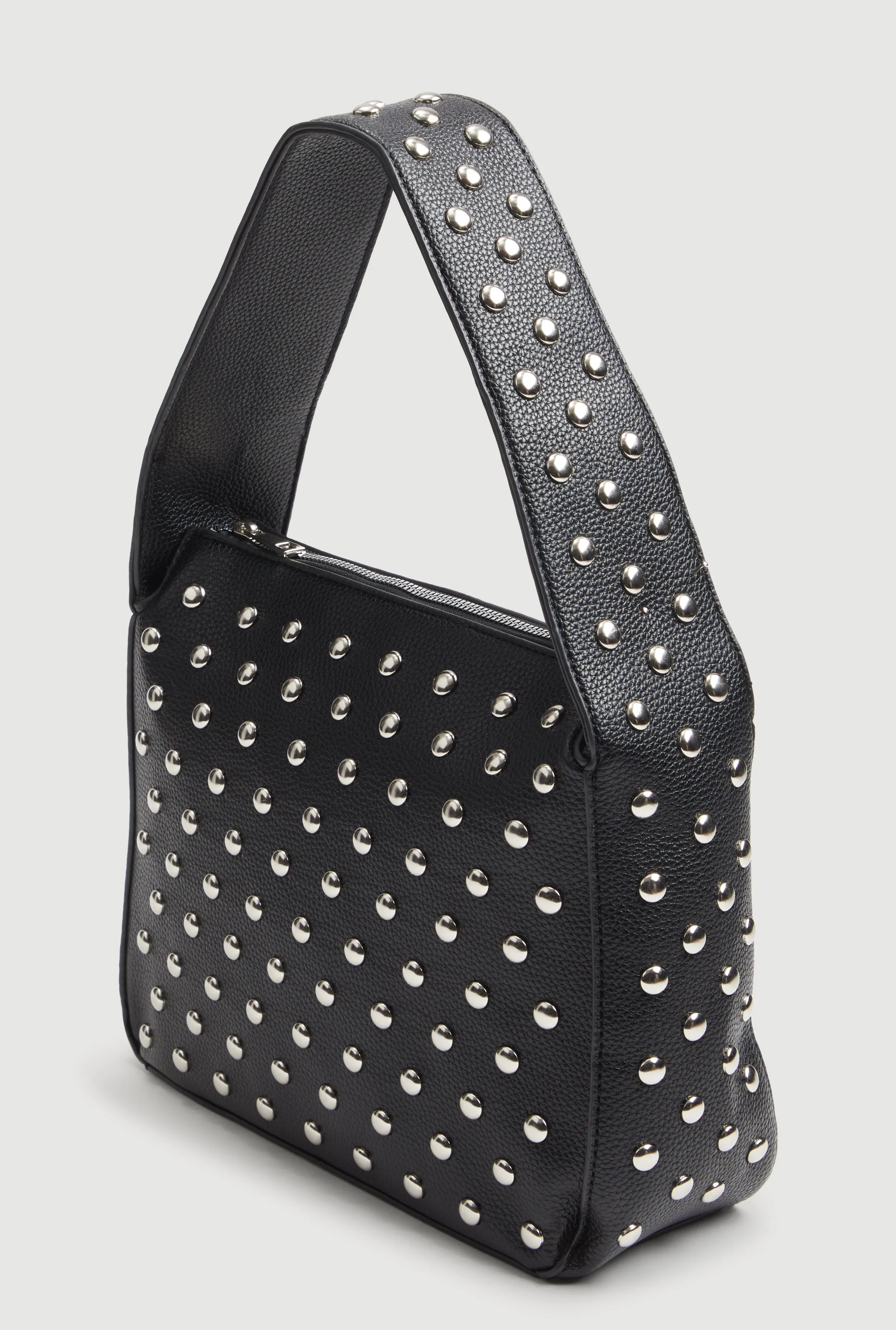 Faux Leather Studded Handbag sold by Rainbow product image thumbnail 3