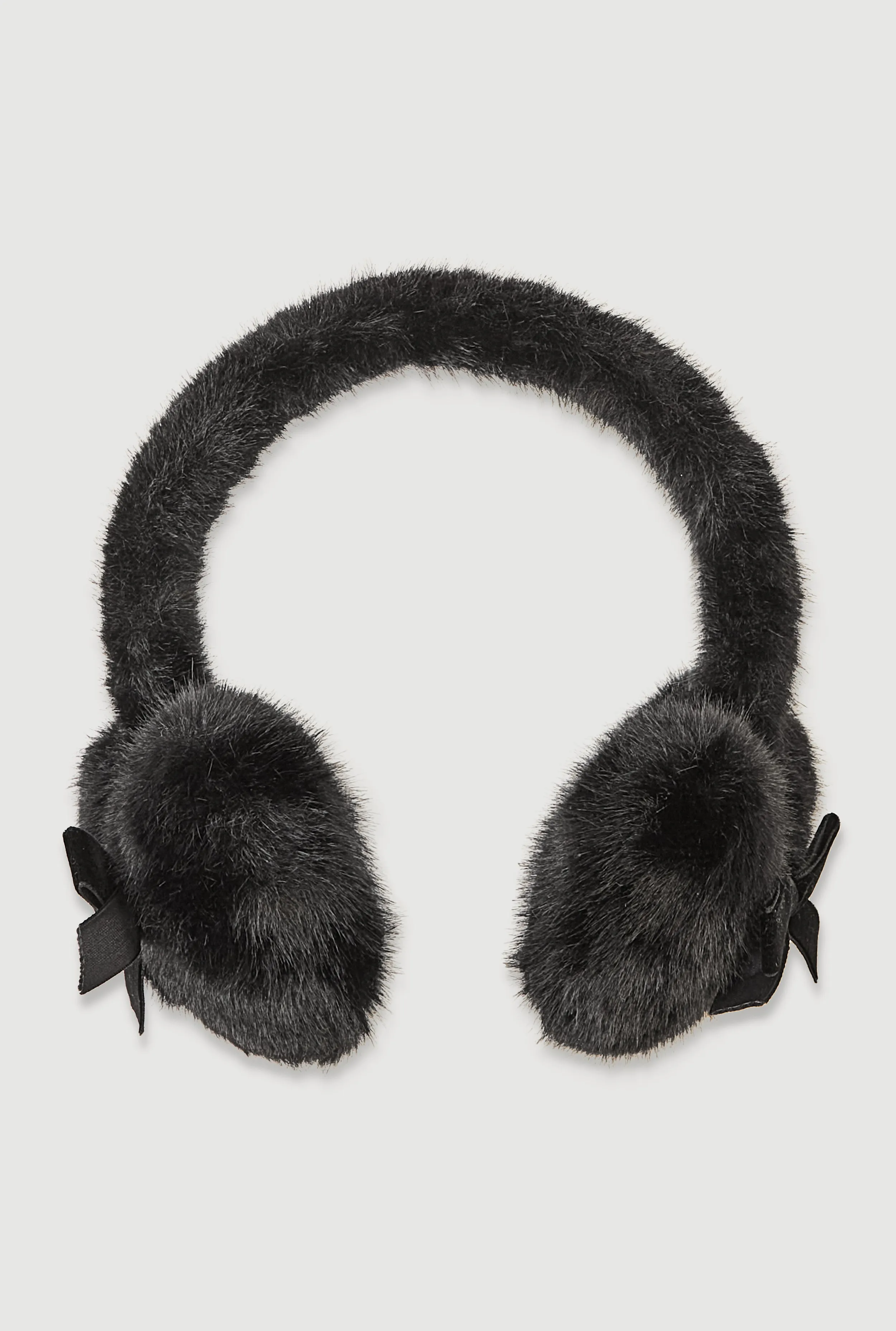 Faux Fur Bow Detail Earmuffs sold by Rainbow product image thumbnail 5