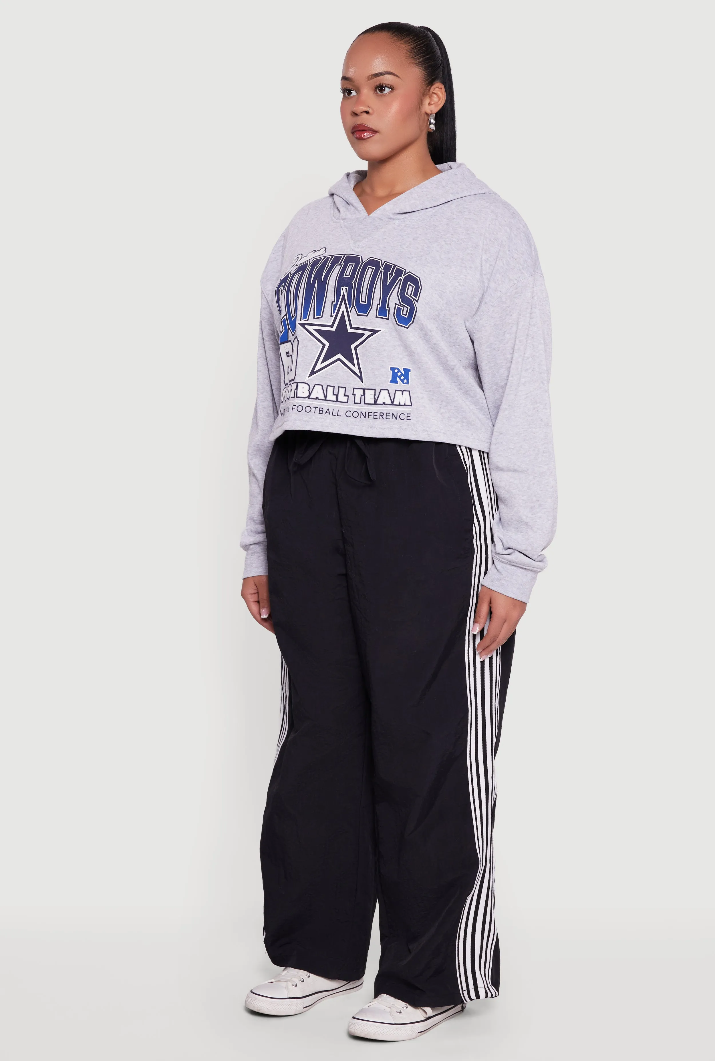 Plus Size NFL Dallas Cowboys Graphic Hooded Sweatshirt sold by Rainbow product image thumbnail 5