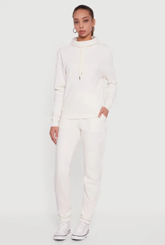 Drawstring Waist Slim Leg Sweatpants sold by Rainbow