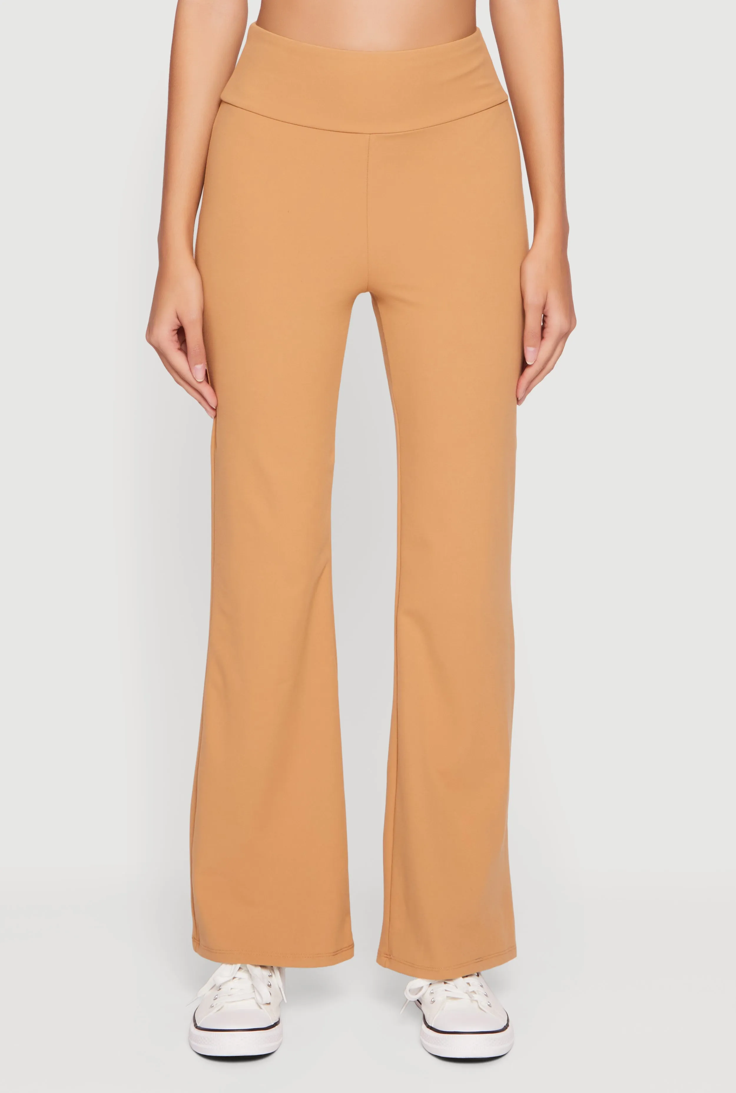 Mid Rise Brushed Knit Bootcut Pants sold by Rainbow product image thumbnail 5